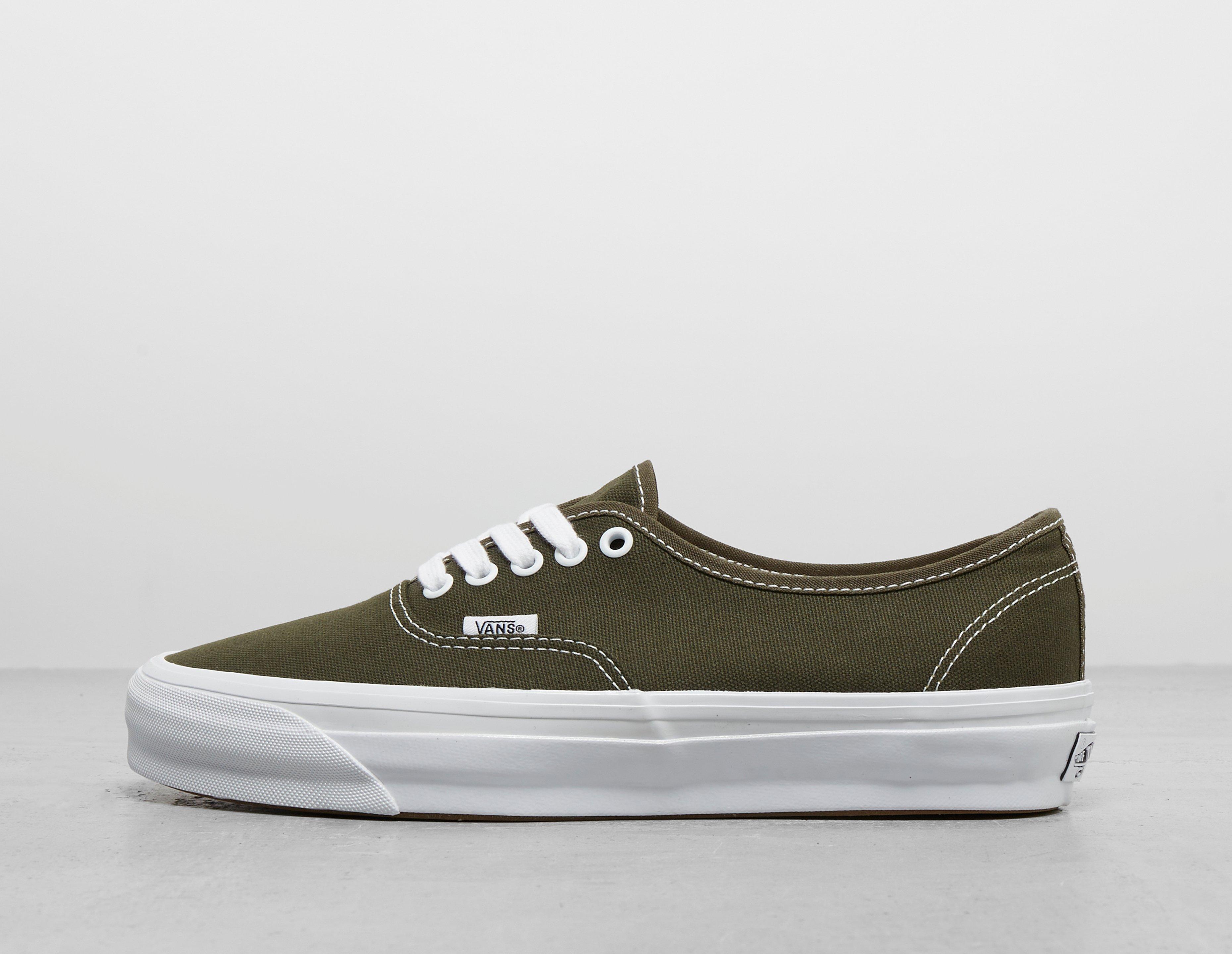Vans Authentic Black Green Vans Authentic In Black Green
