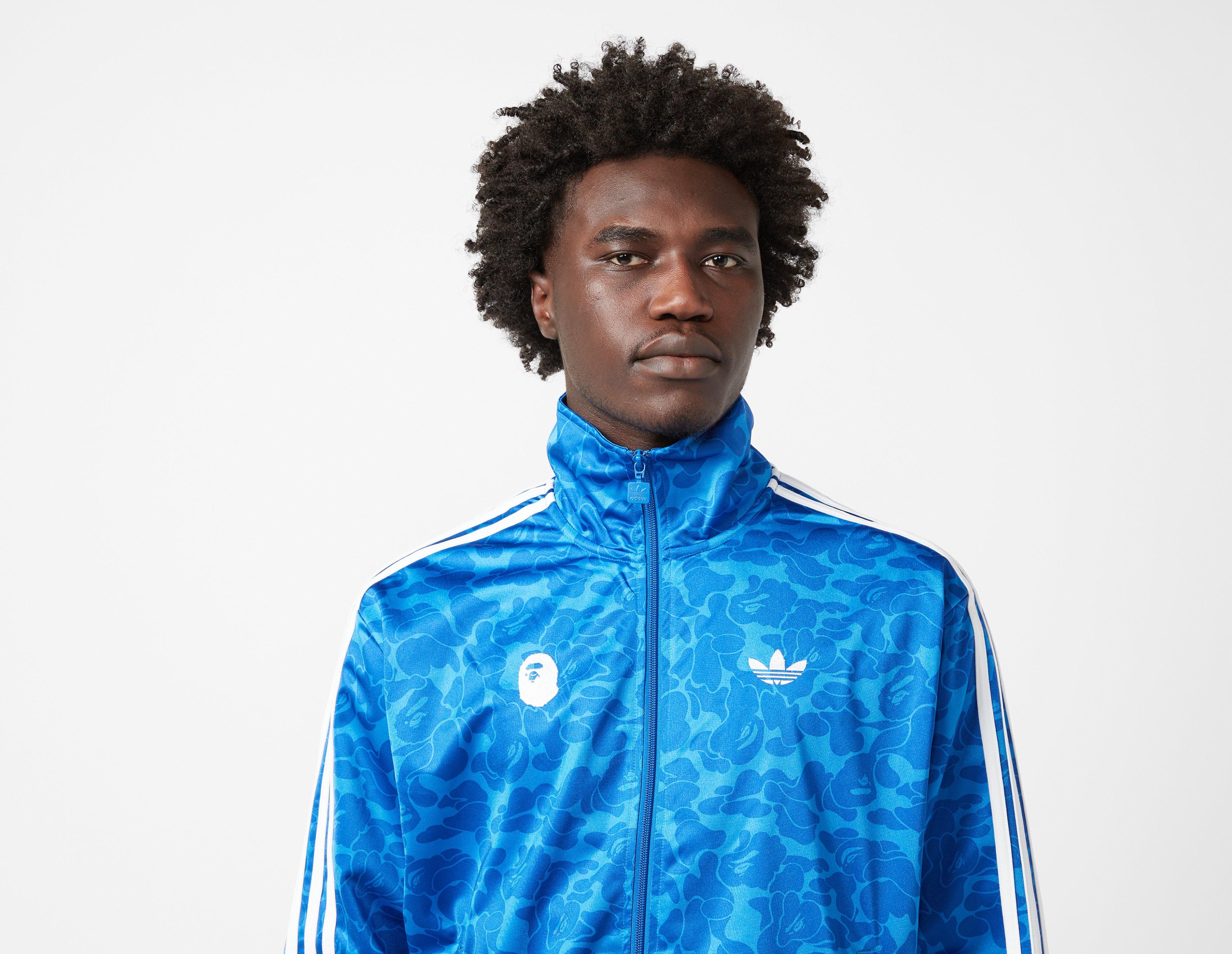 Blue adidas x BAPE Firebird Track Top | Footpatrol Blue adidas x BAPE Firebird Track Top | Footpatrol
