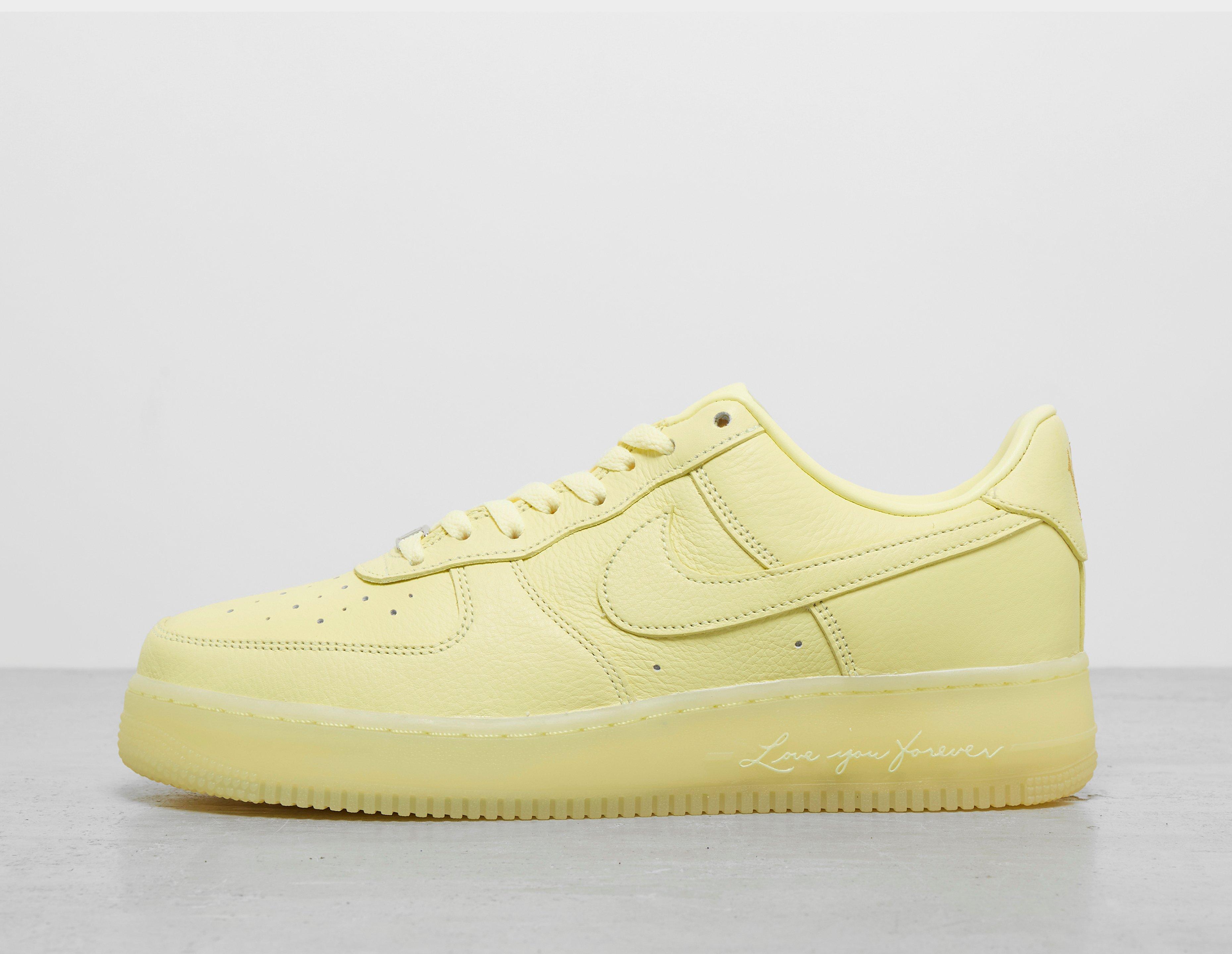 Yellow Nike x NOCTA Air Force 1 Low 
