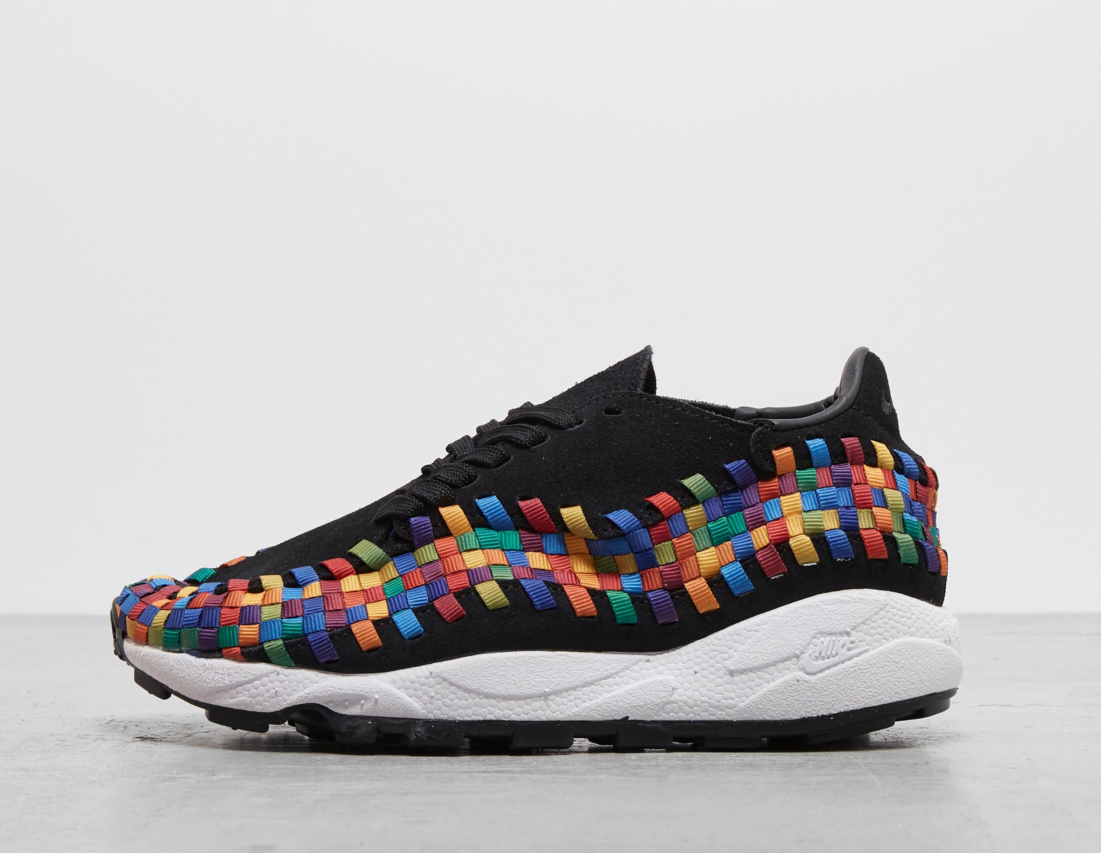 Black rainbow nike shoes online