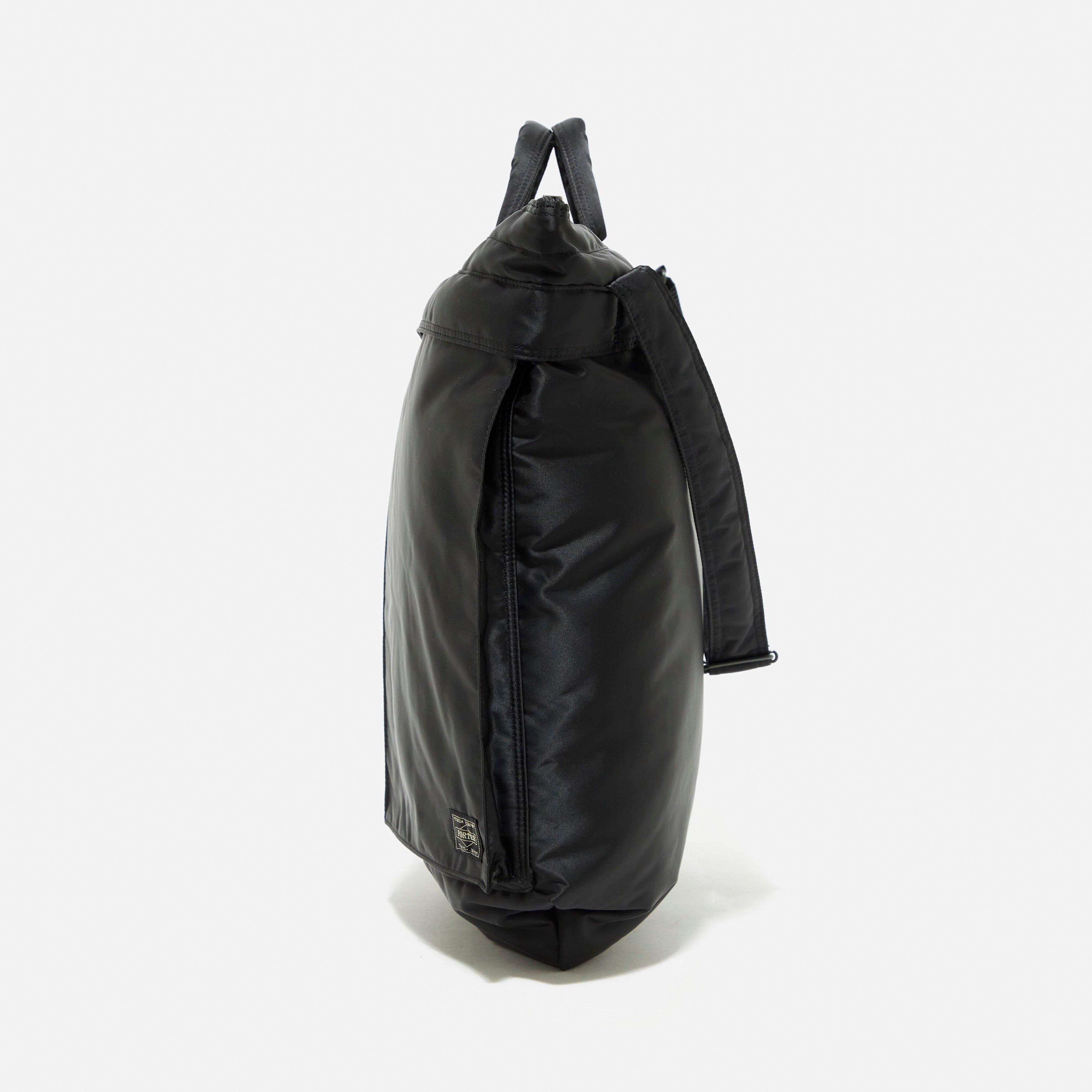 Black Porter Yoshida Co Tanker 2 Way Helmet Tote Bag Hip