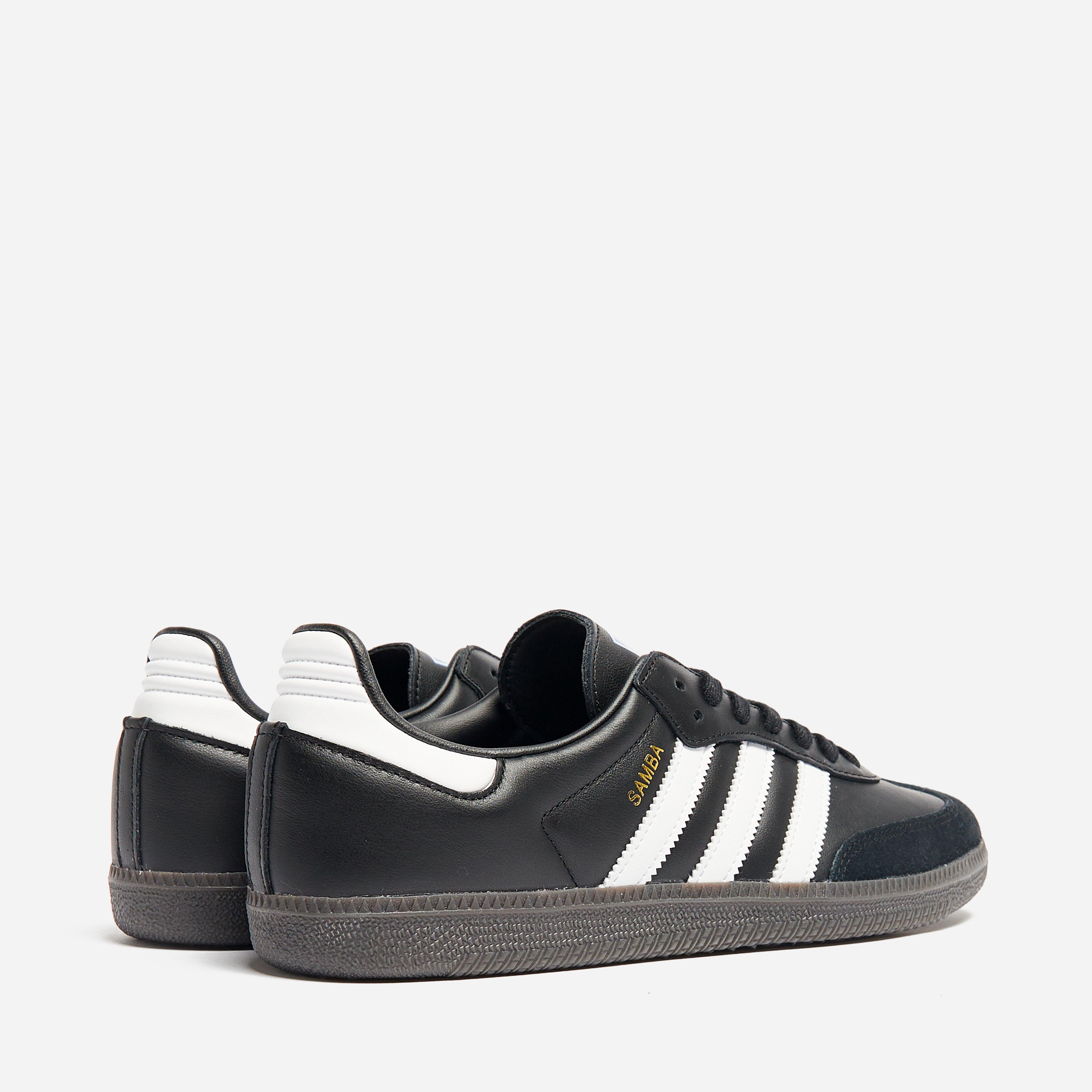 Adidas black samba discount