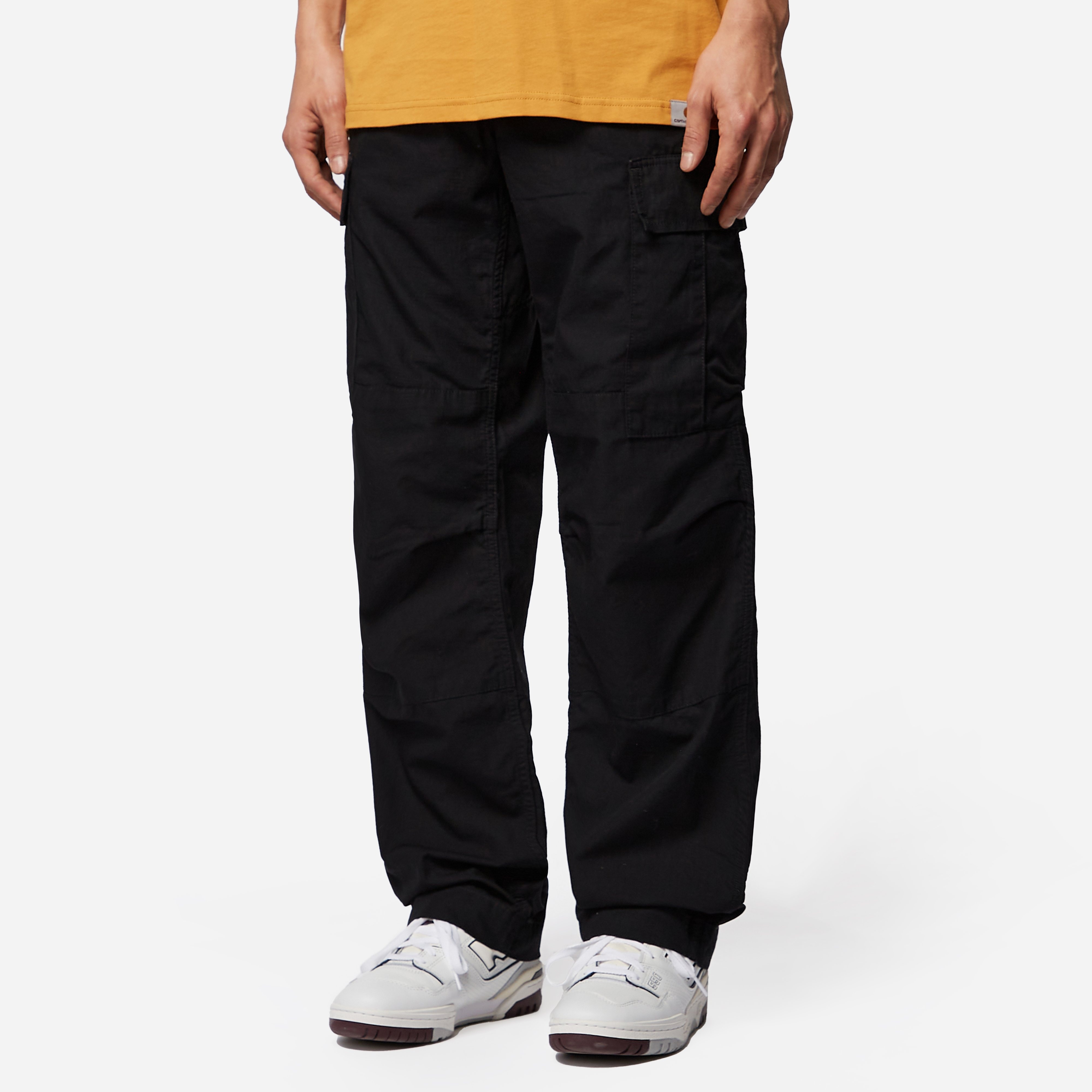 Carhartt cargo sale pant black