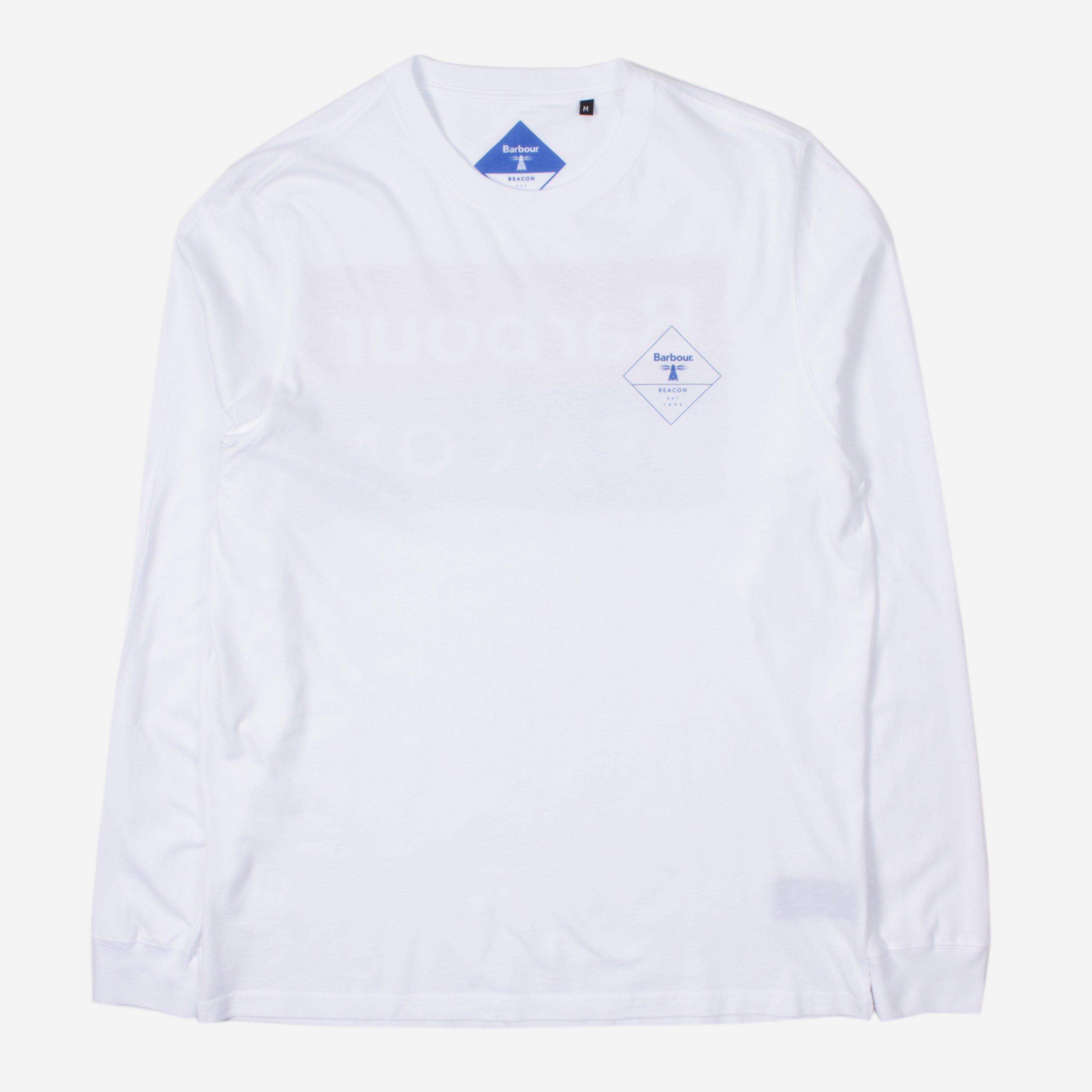 mens barbour long sleeve t shirt