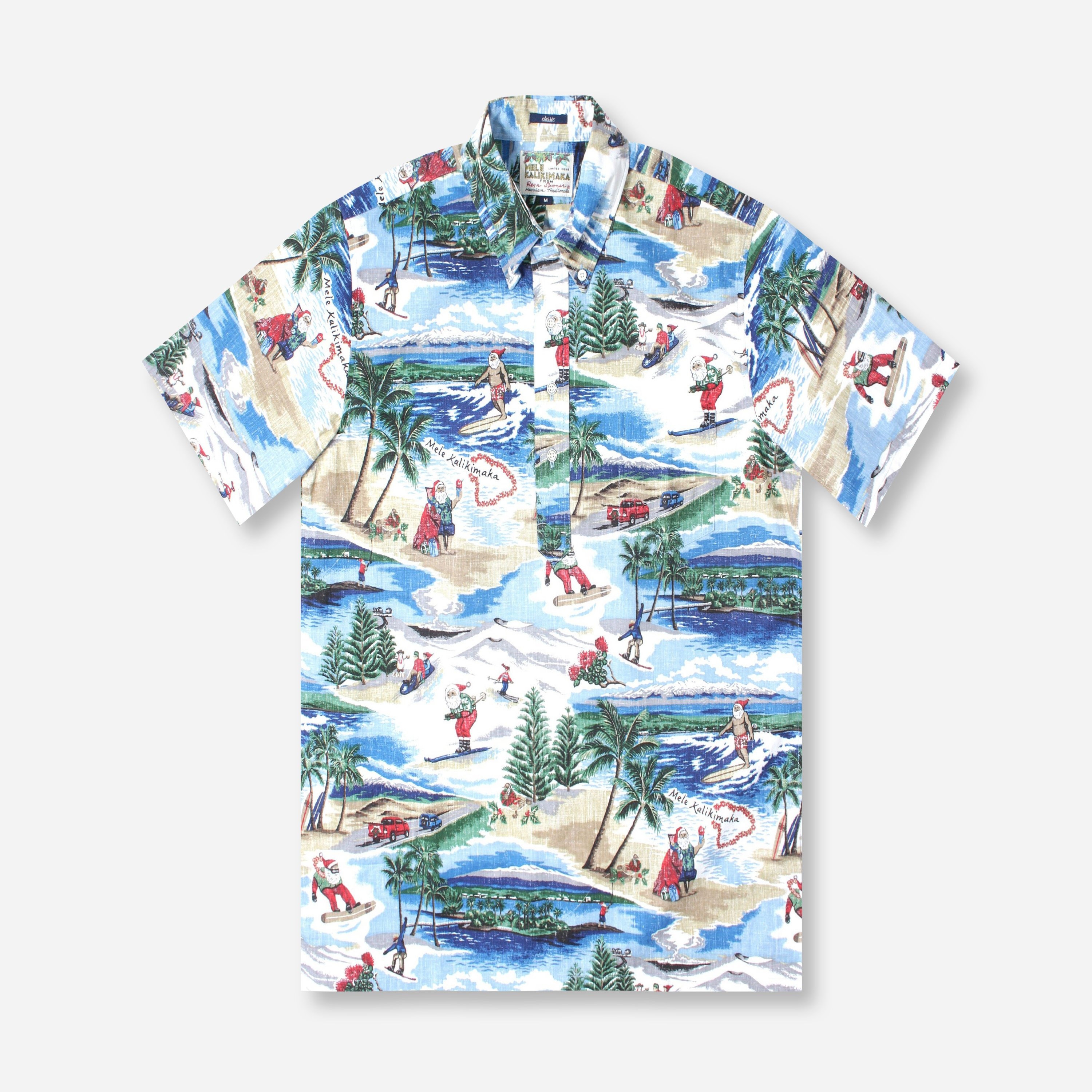 Reyn Spooner Hawaiian Christmas Classic Pullover Shirt | The Hip Store