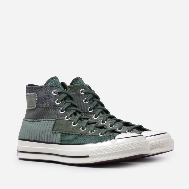 leather patchwork chuck 70 high top