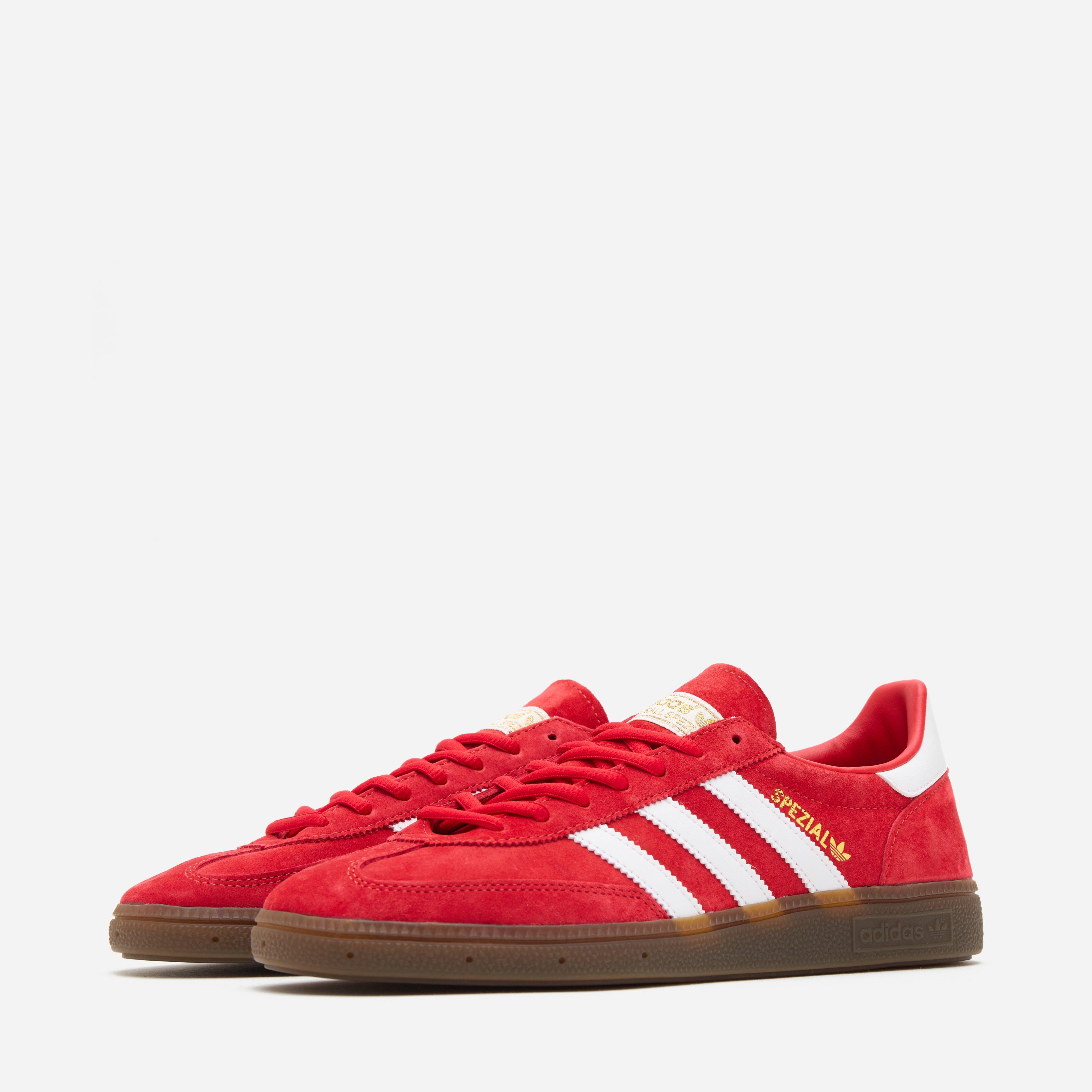 Red adidas trainers sales womens