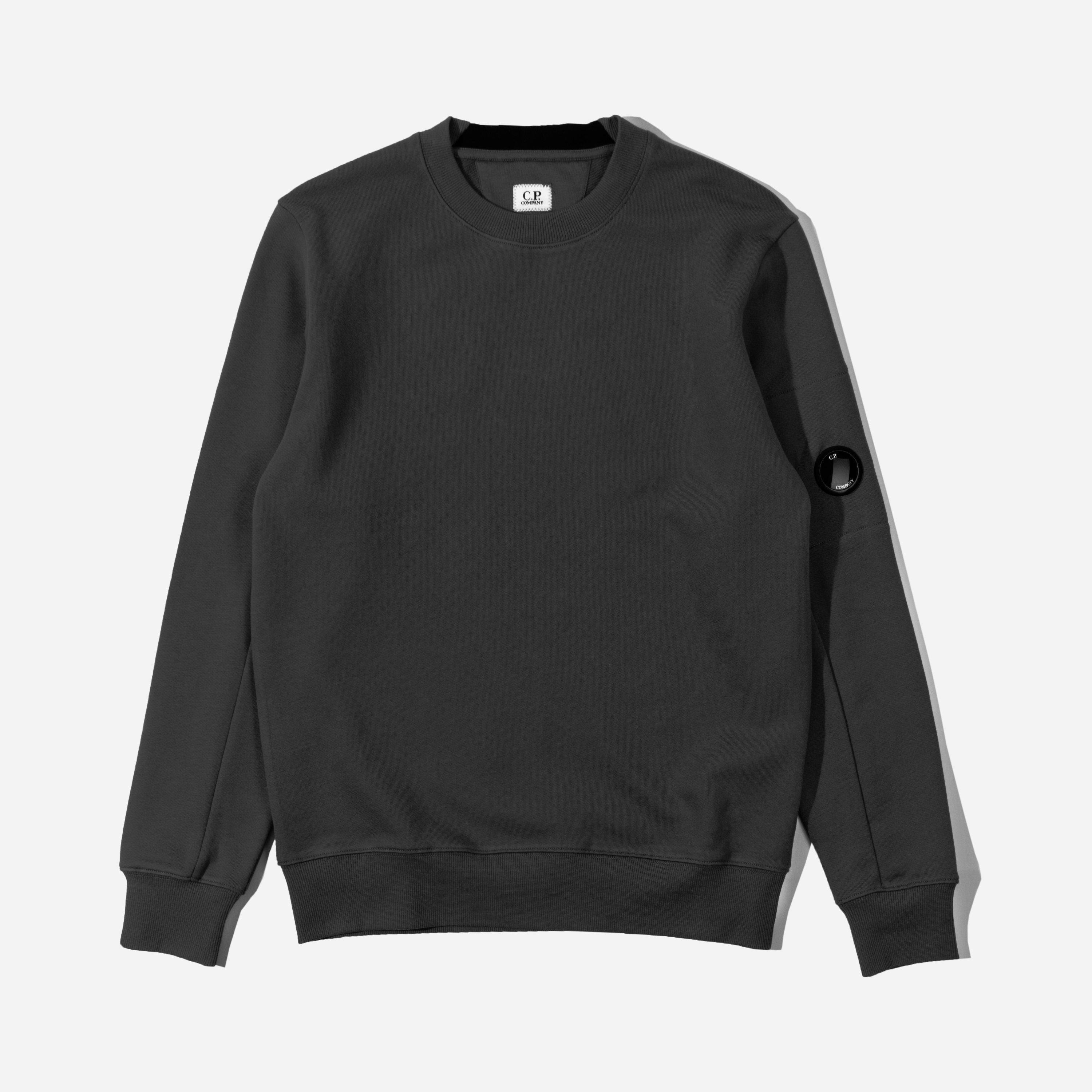 cp company logo lens sweatshirt