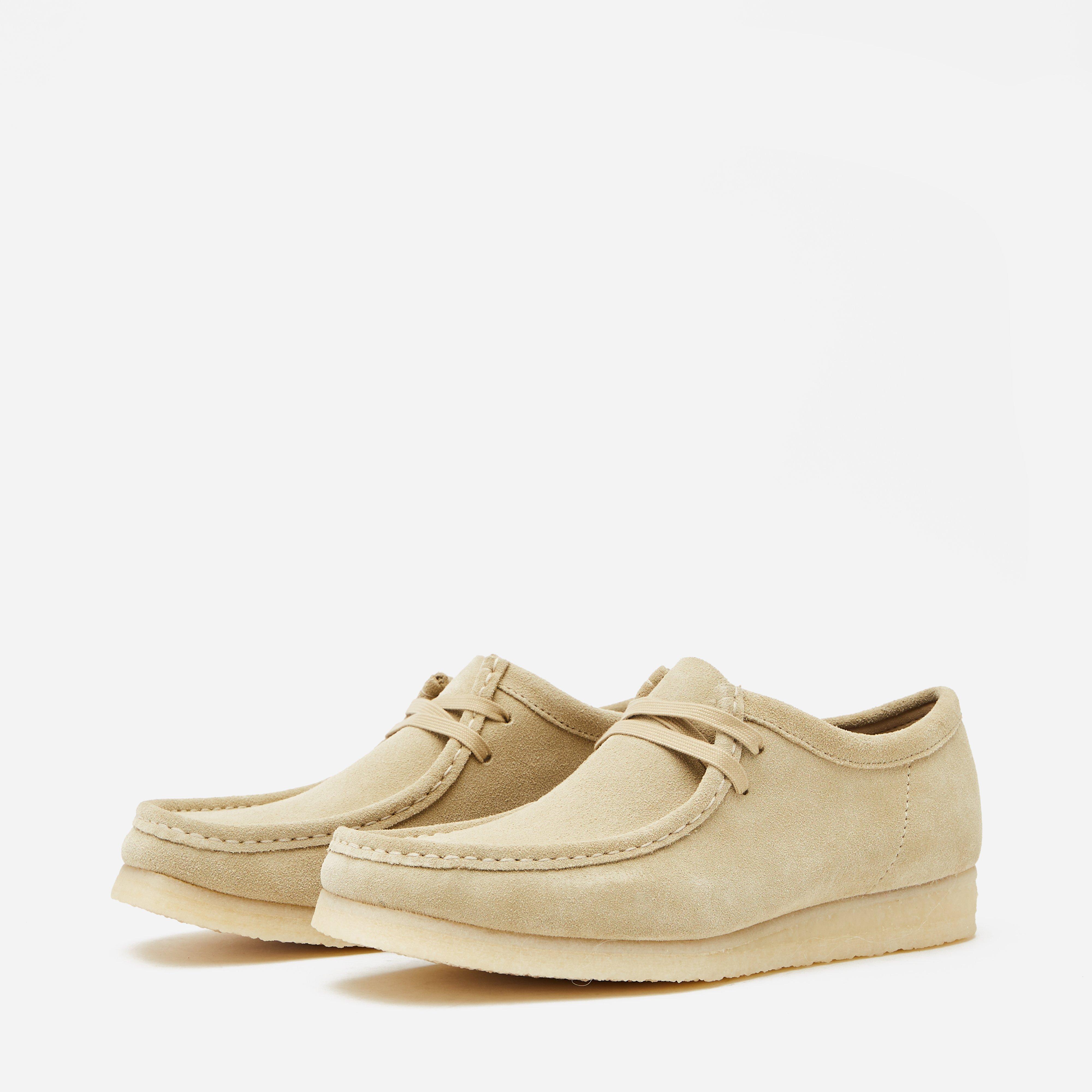 Clarks wallabees hot sale wide width