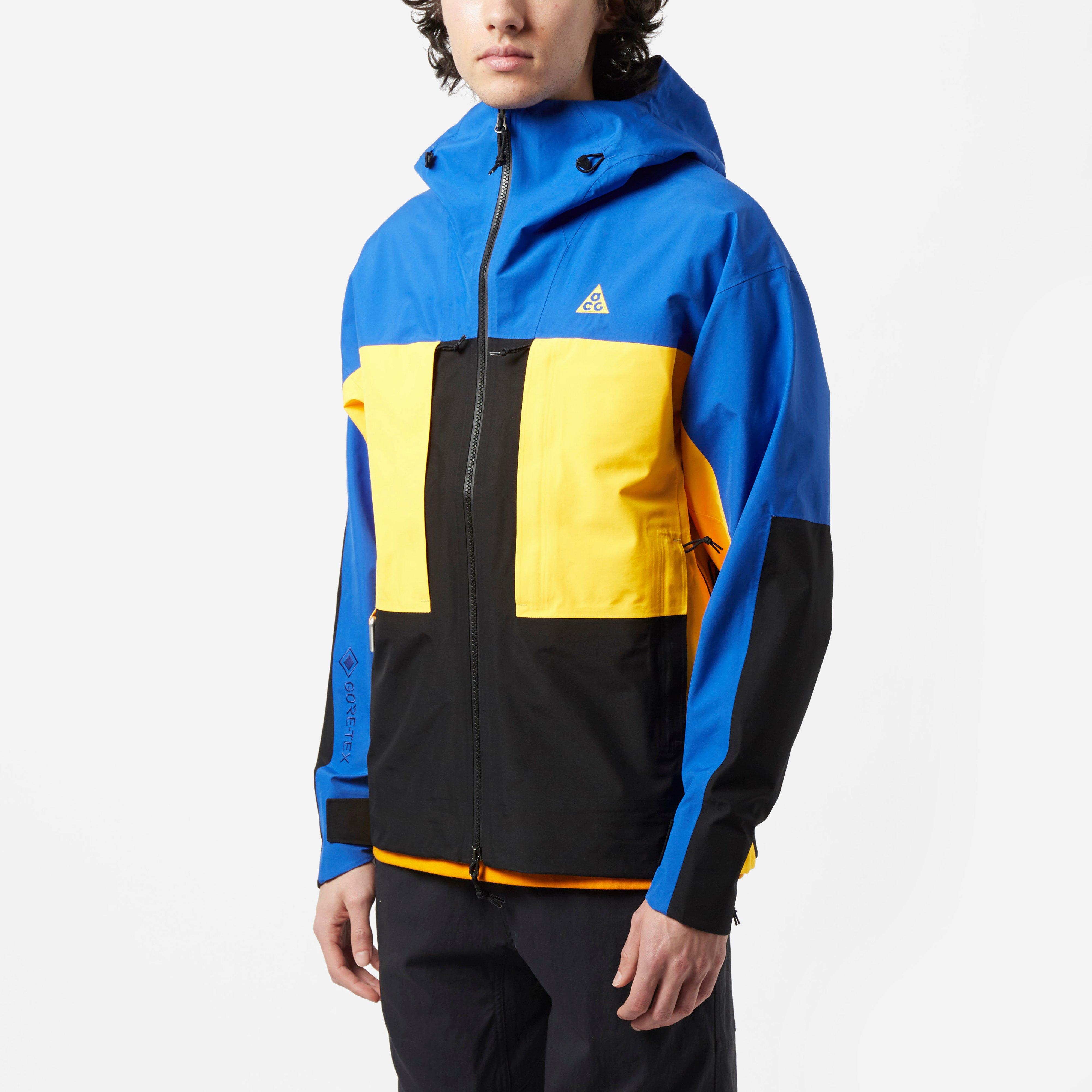 Blue Nike Acg Gore Tex Jacket Hip
