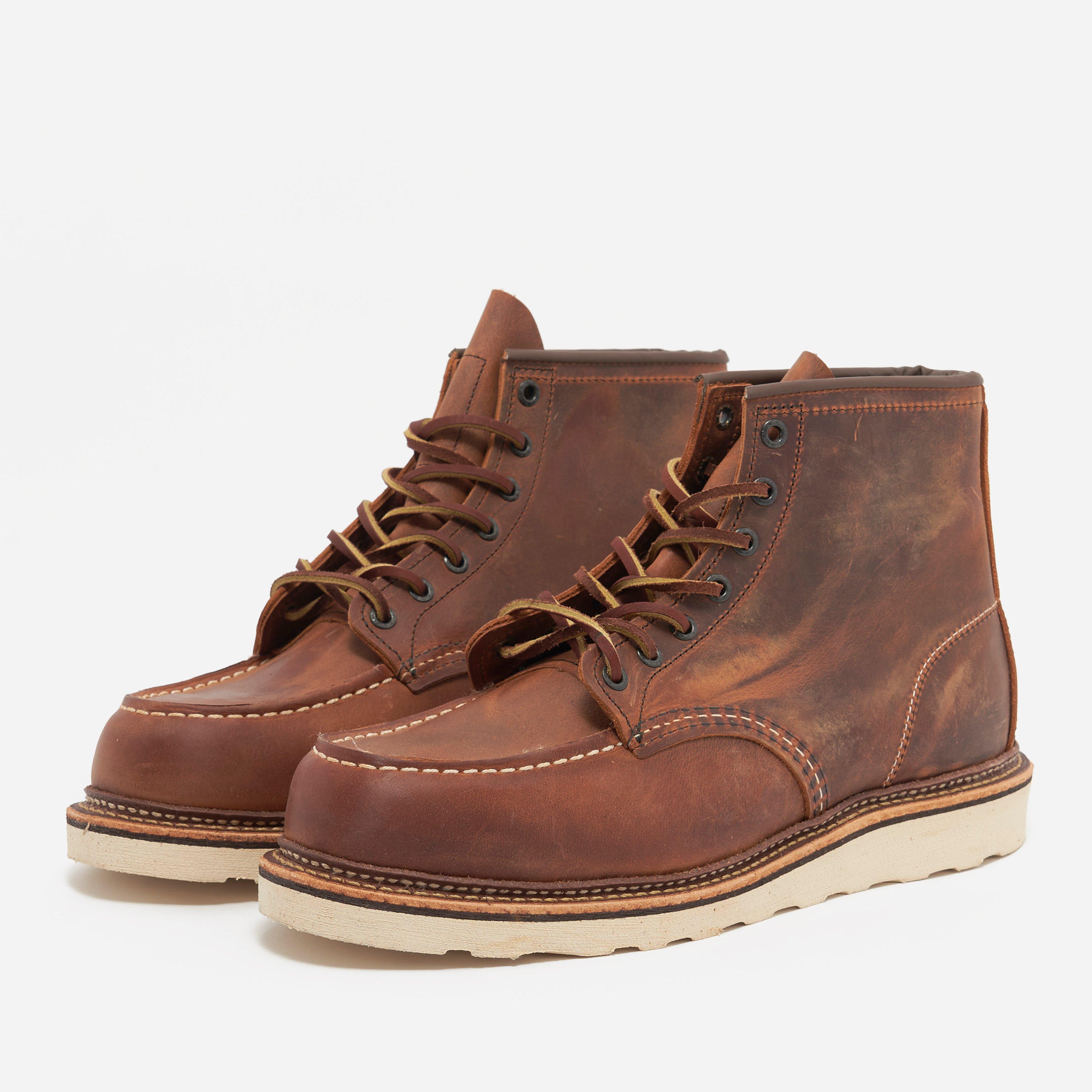 Red Wing 6" Moc Toe Boot