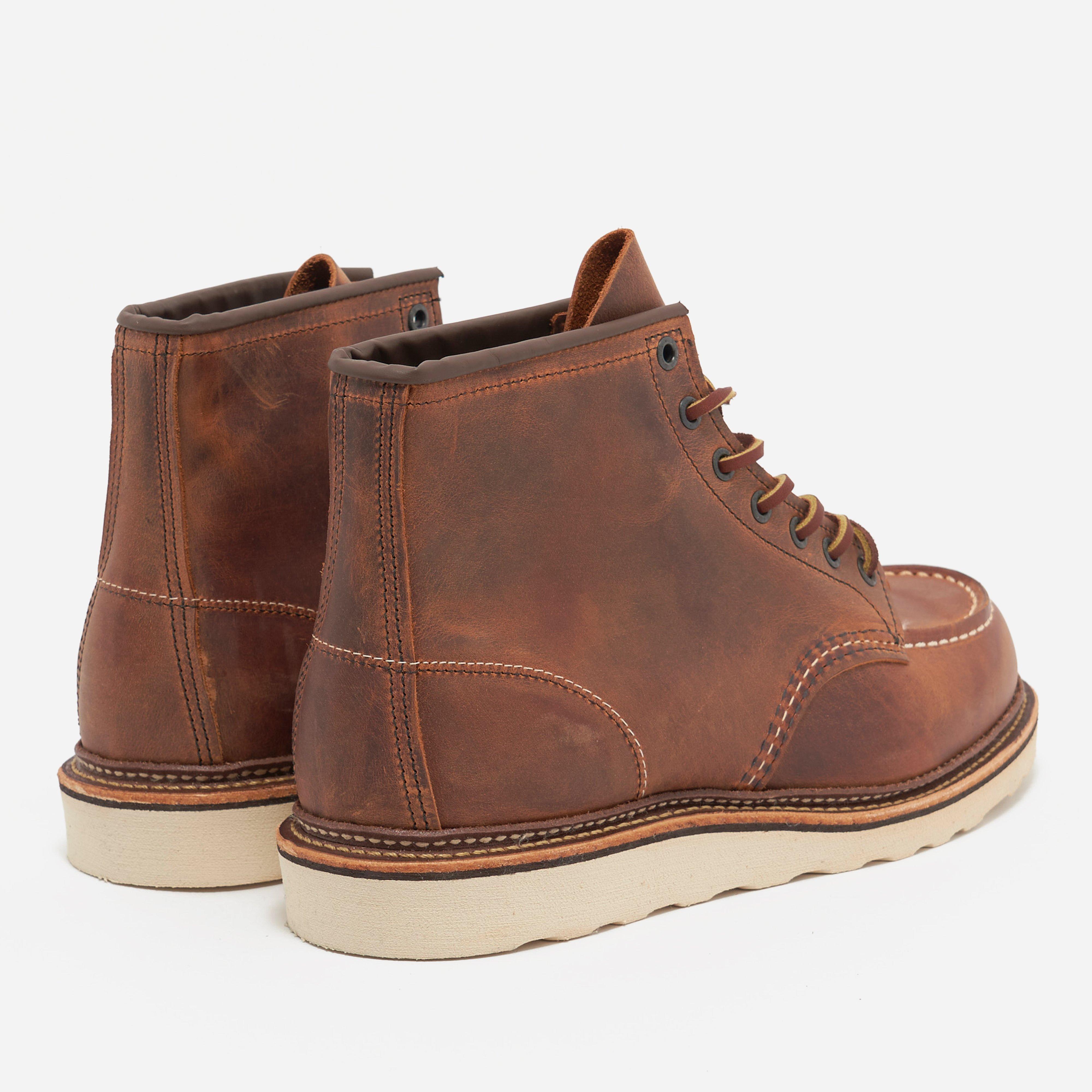 Red Wing 6" Moc Toe Boot