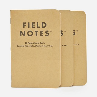 Field Notes Og Mixed 3 Pack Memo