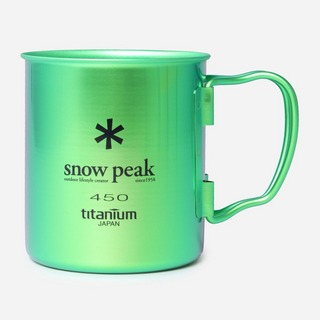 Snow Peak Titanium Cup Single Wall 450