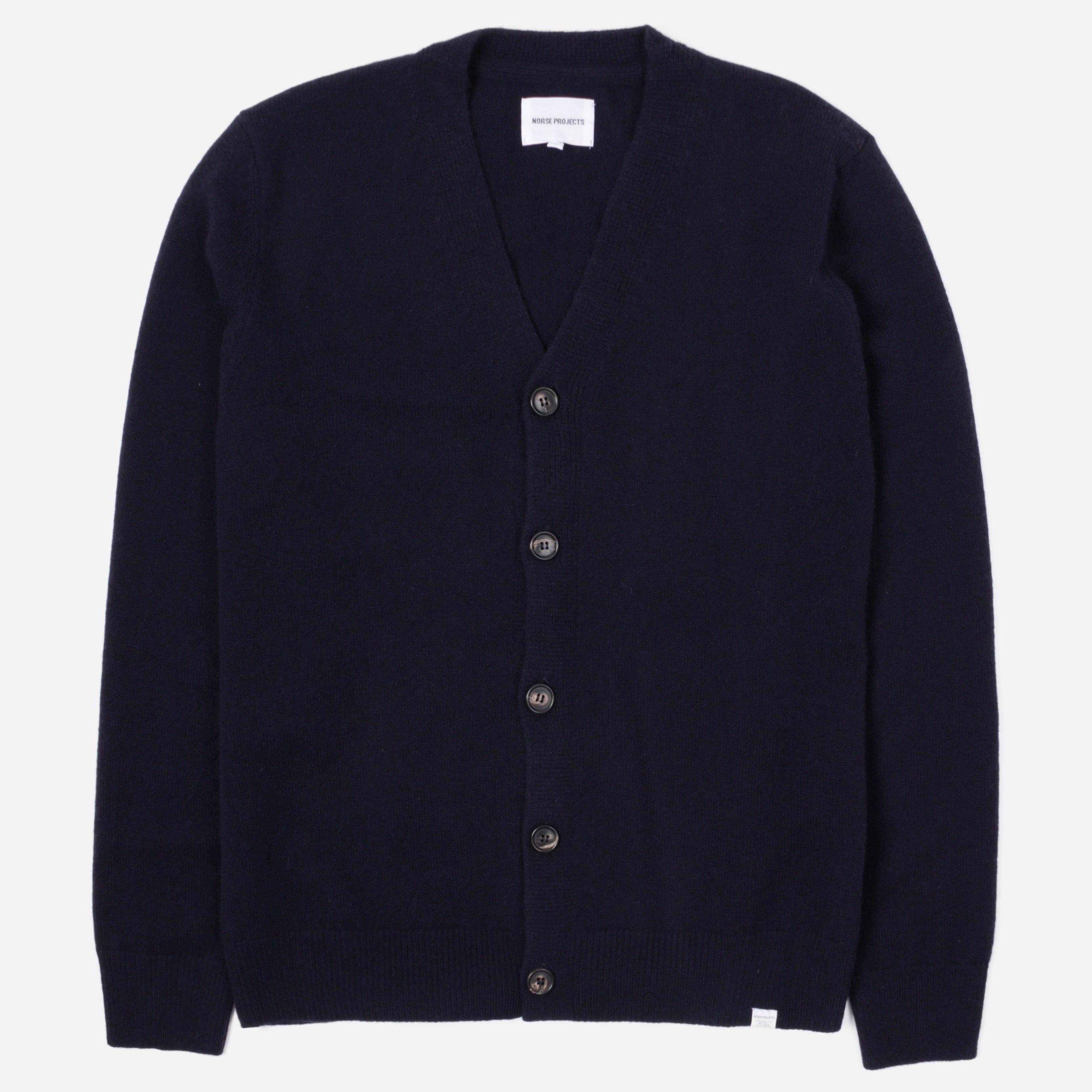 norse projects cardigan