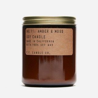 P.F. Candle Co. No.11 Amber & Moss Soy Candle 7.2oz