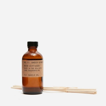 P.F. Candle Co. No.11 Amber & Moss Reed Diffuser 3oz