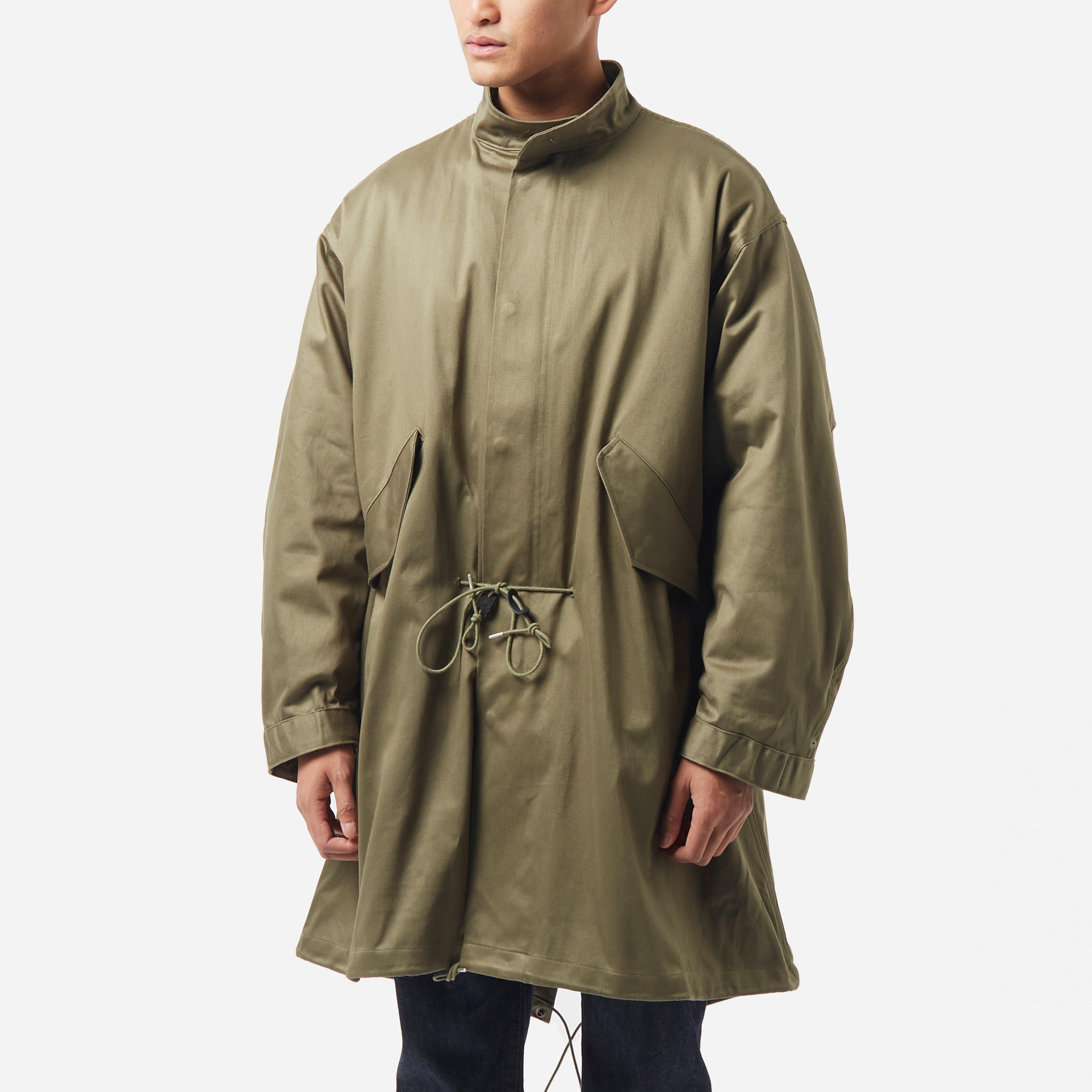 Green Uniform Bridge M65 Fishtail Parka Hip