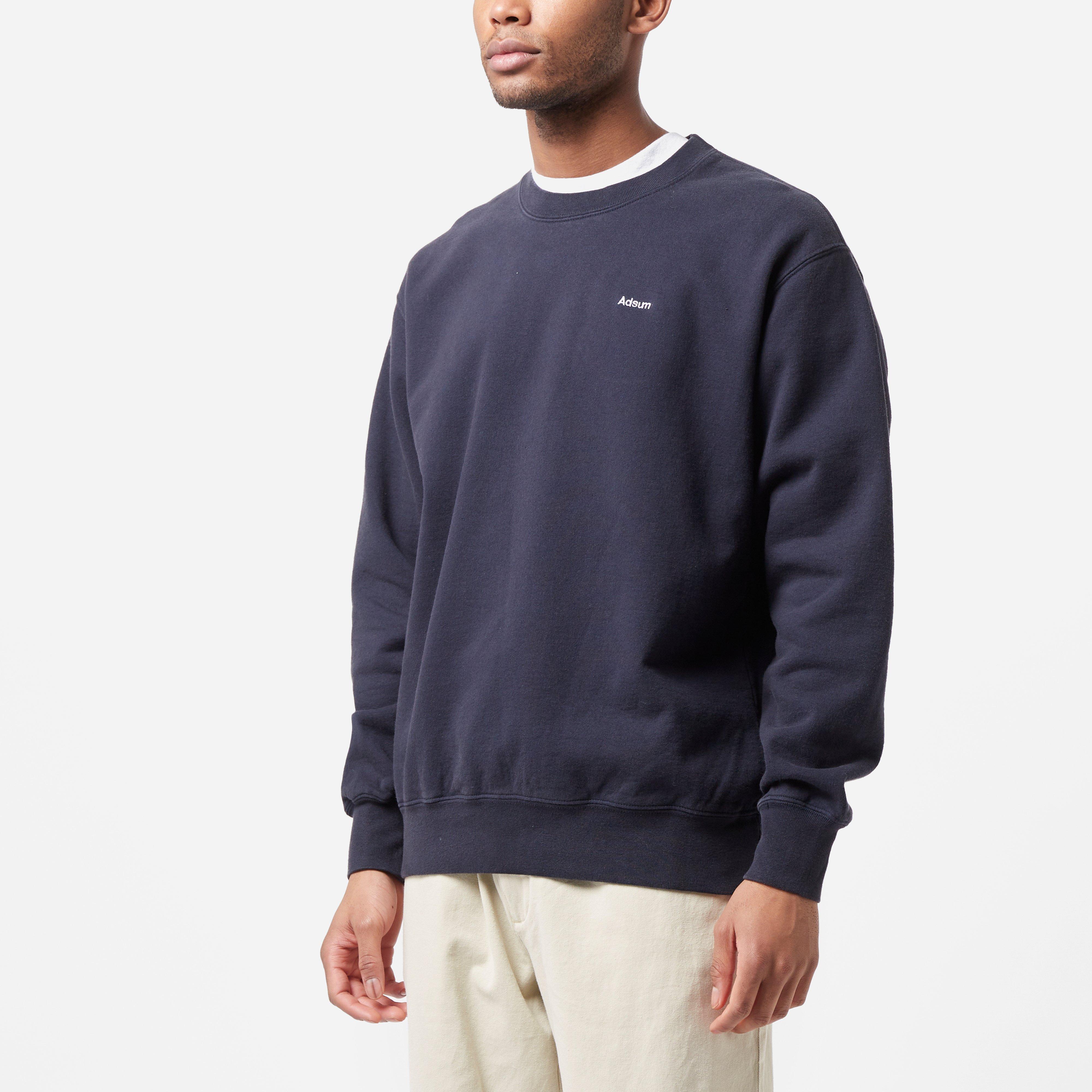 NAVY Adsum Core Logo Sweatshirt | HIP