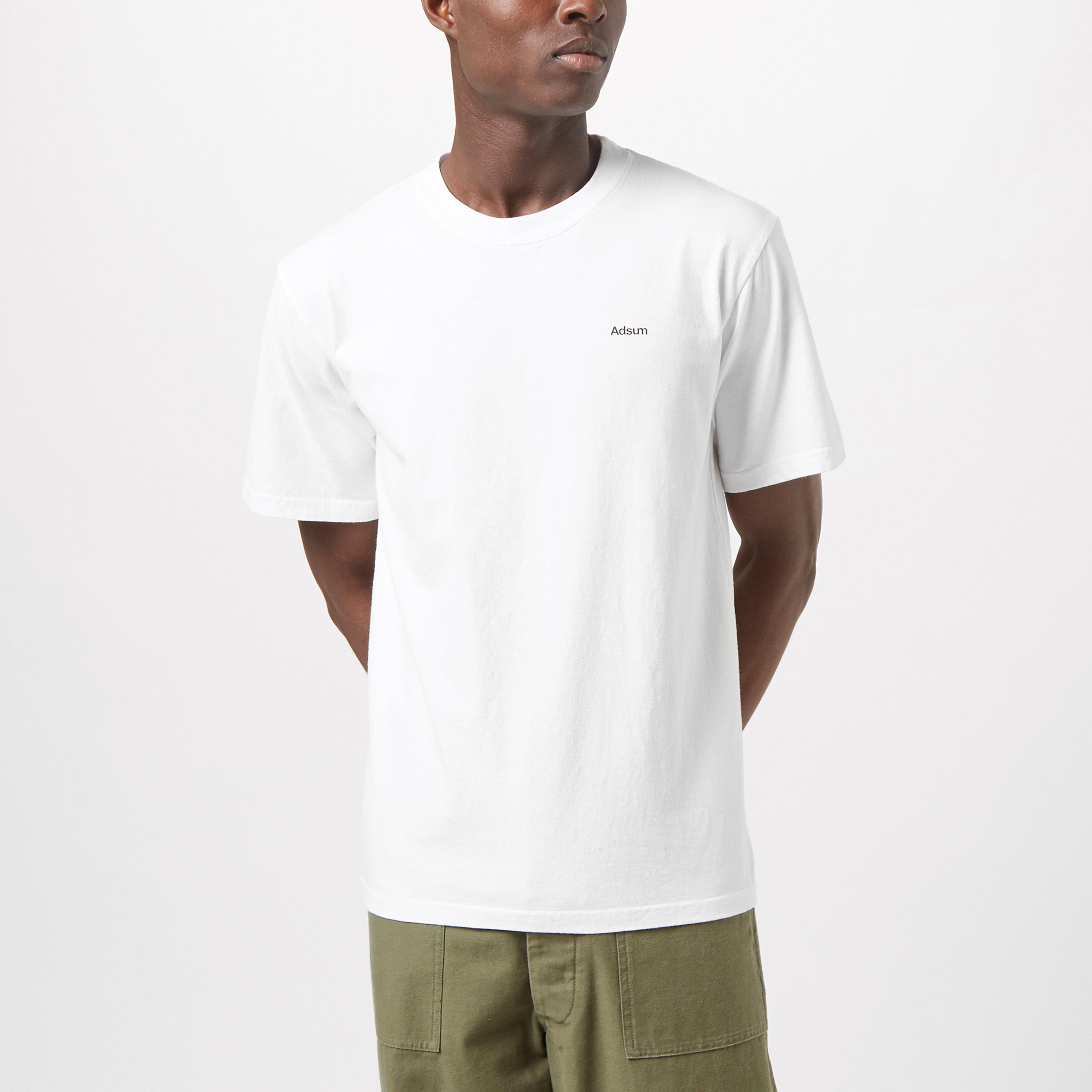 Logo Tee - White / Adsum