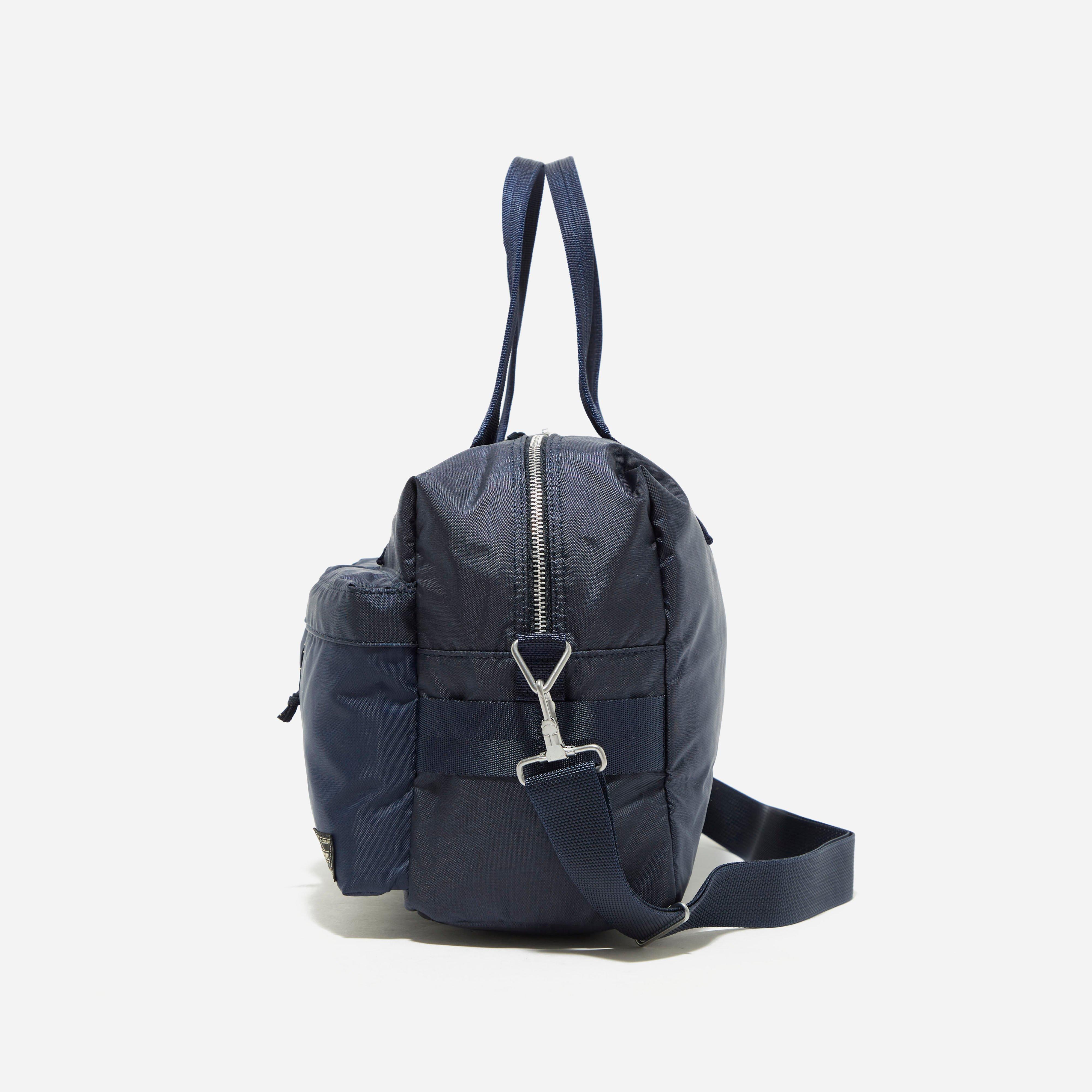 Navy Porter Yoshida Co Force 2 Way Duffle Bag Hip