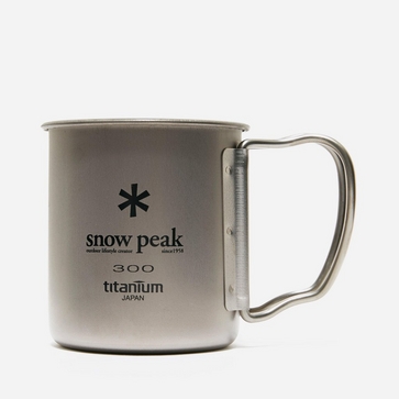 Snow Peak Titanium Single Wall Mug 300ml