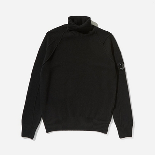 CP Company Arm Lens Wool Rollneck Knit