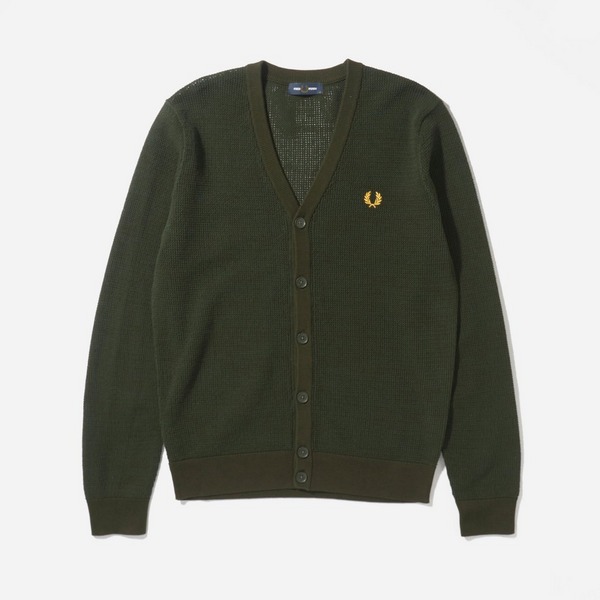 Fred Perry Textured Cardigan