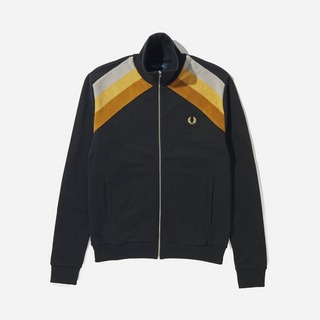 Fred Perry Towelling Stripe Track Jacket
