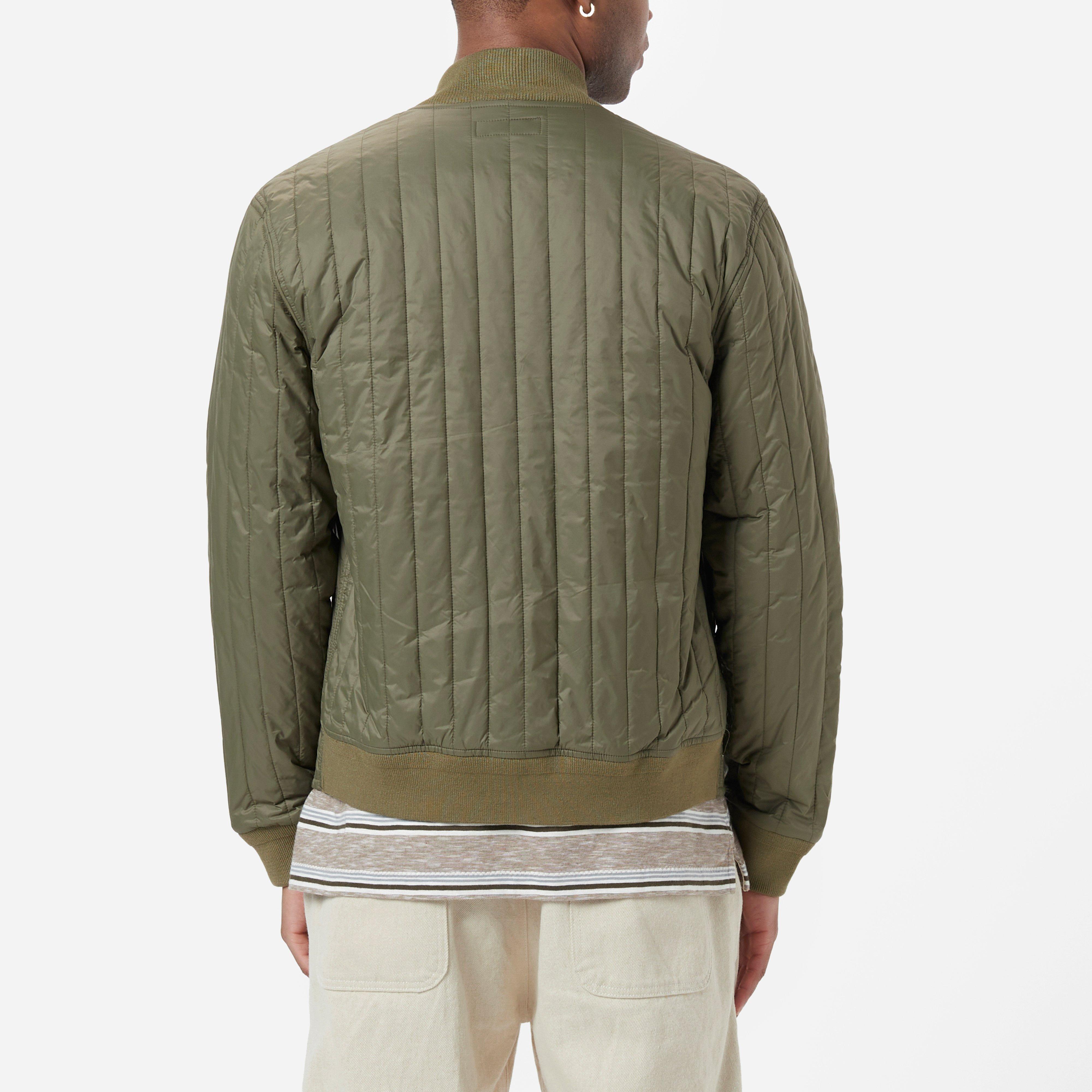 Green Polo Ralph Lauren Terra Varsity Bomber Jacket | HIP