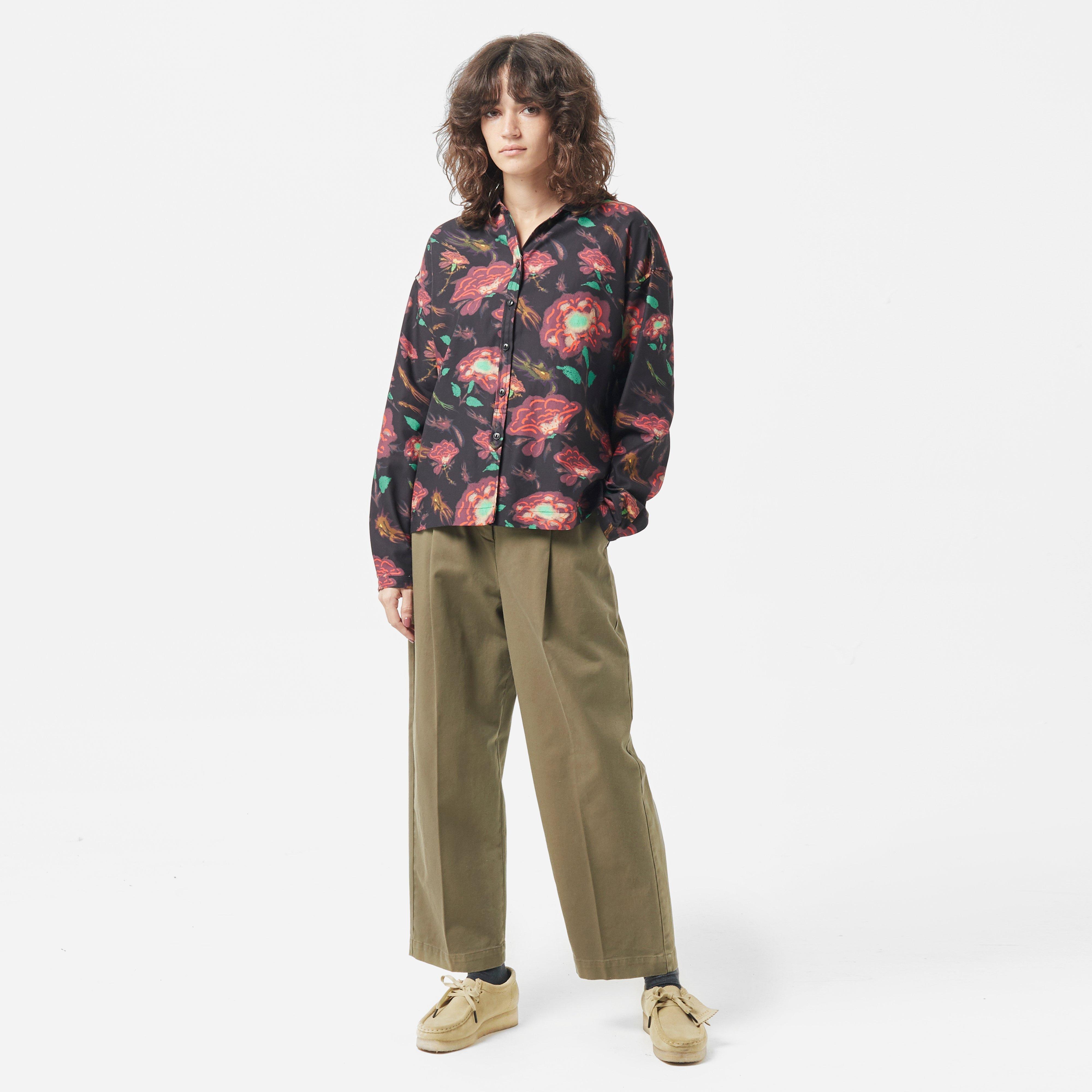 YMC Marianne Floral Rayon Shirt Women's