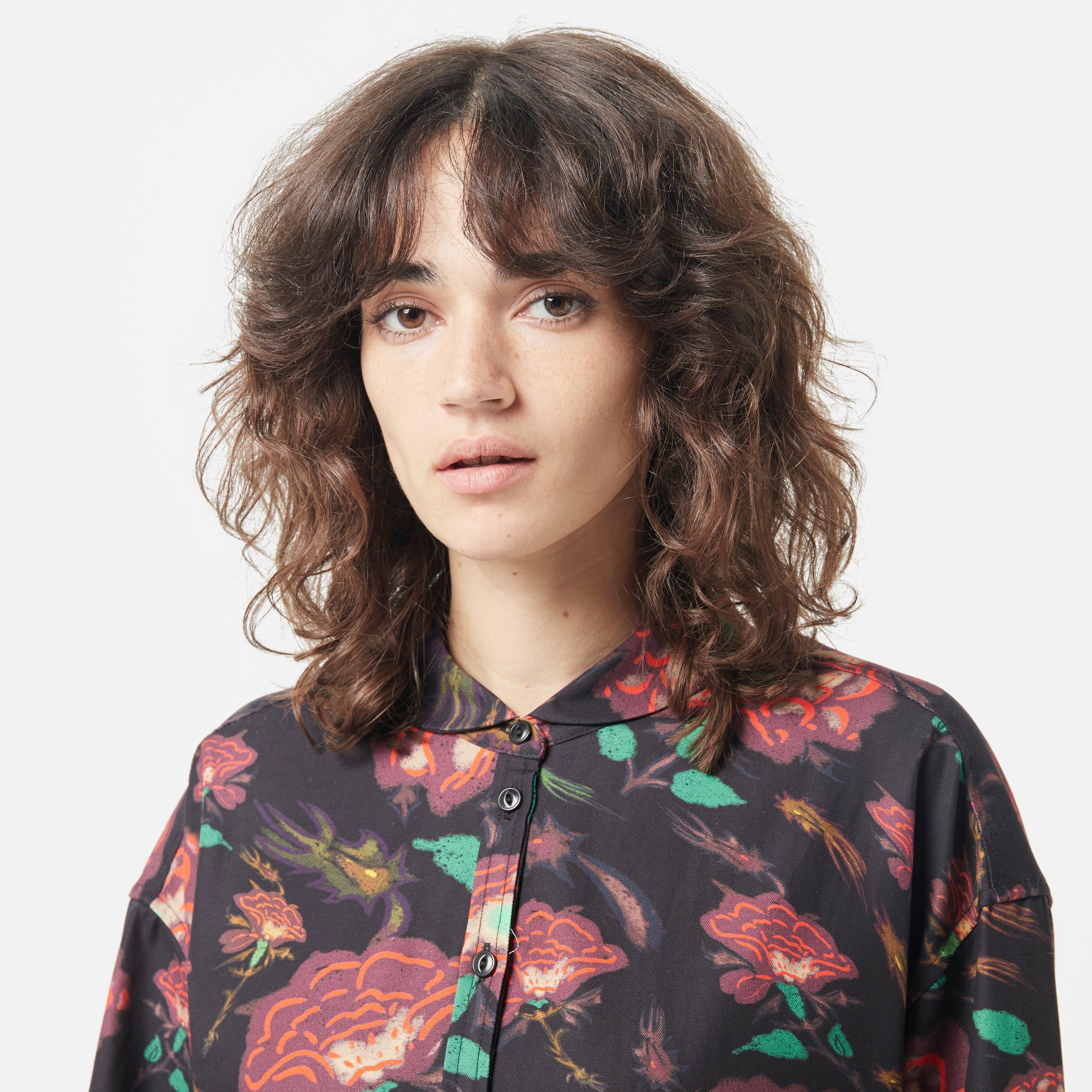 YMC Marianne Floral Rayon Shirt Women's