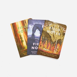 Field Notes Natural Park Series 3-Pack