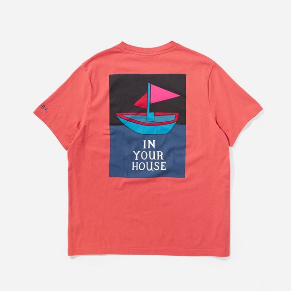 by Parra Paper Boat House T-Shirt