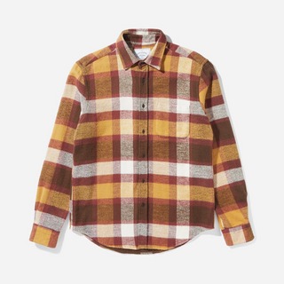 Portuguese Flannel Terracota Check Shirt