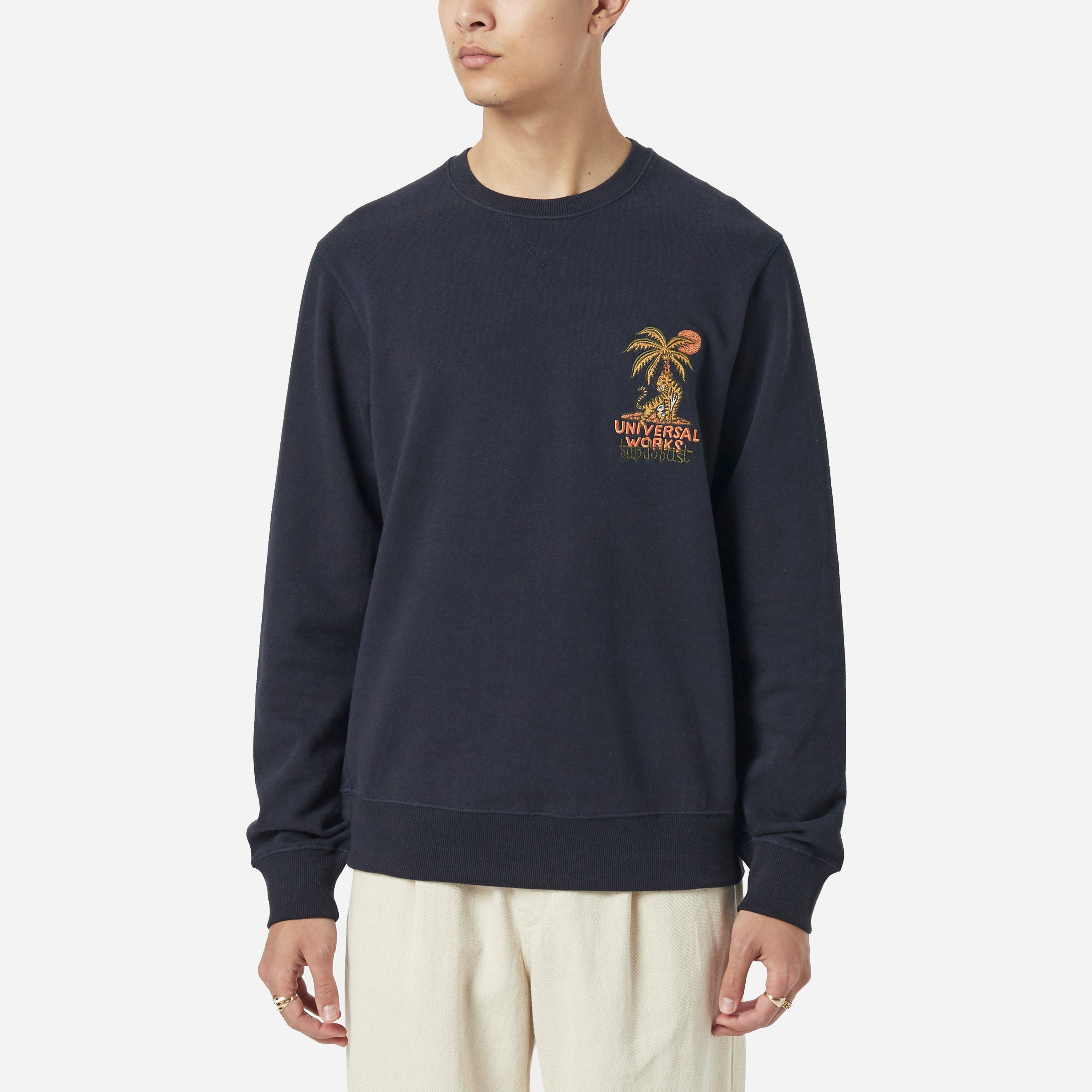 Universal Works x Bundobust x HIP Tiger Sunset Sweatshirt