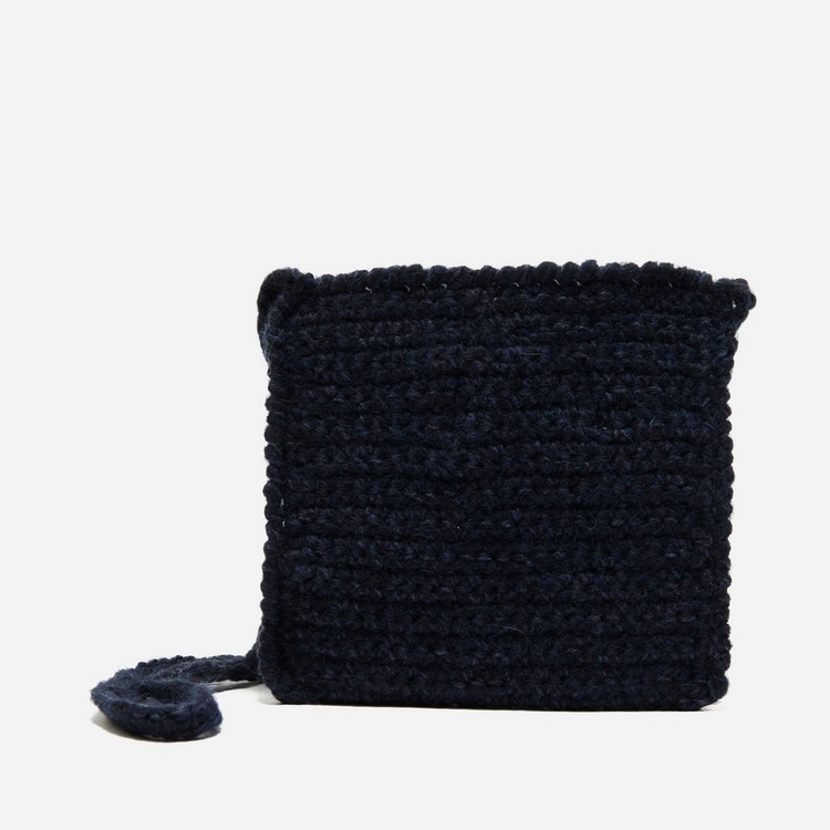 Cafe Mountain Hand Crochet Pouch