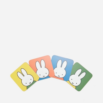 Miffy Face Coaster 4 Set