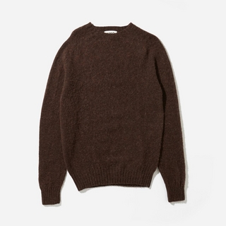 YMC Suedehead Brushed Lambswool Knitted Jumper