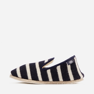 Armor Lux Striped Wool Slippers