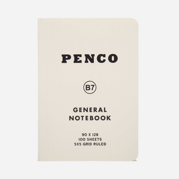 Hightide Penco Soft Notebook Grid B7