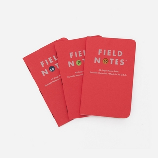 Field Notes Fifty Quarterly Edition 3 Pack
