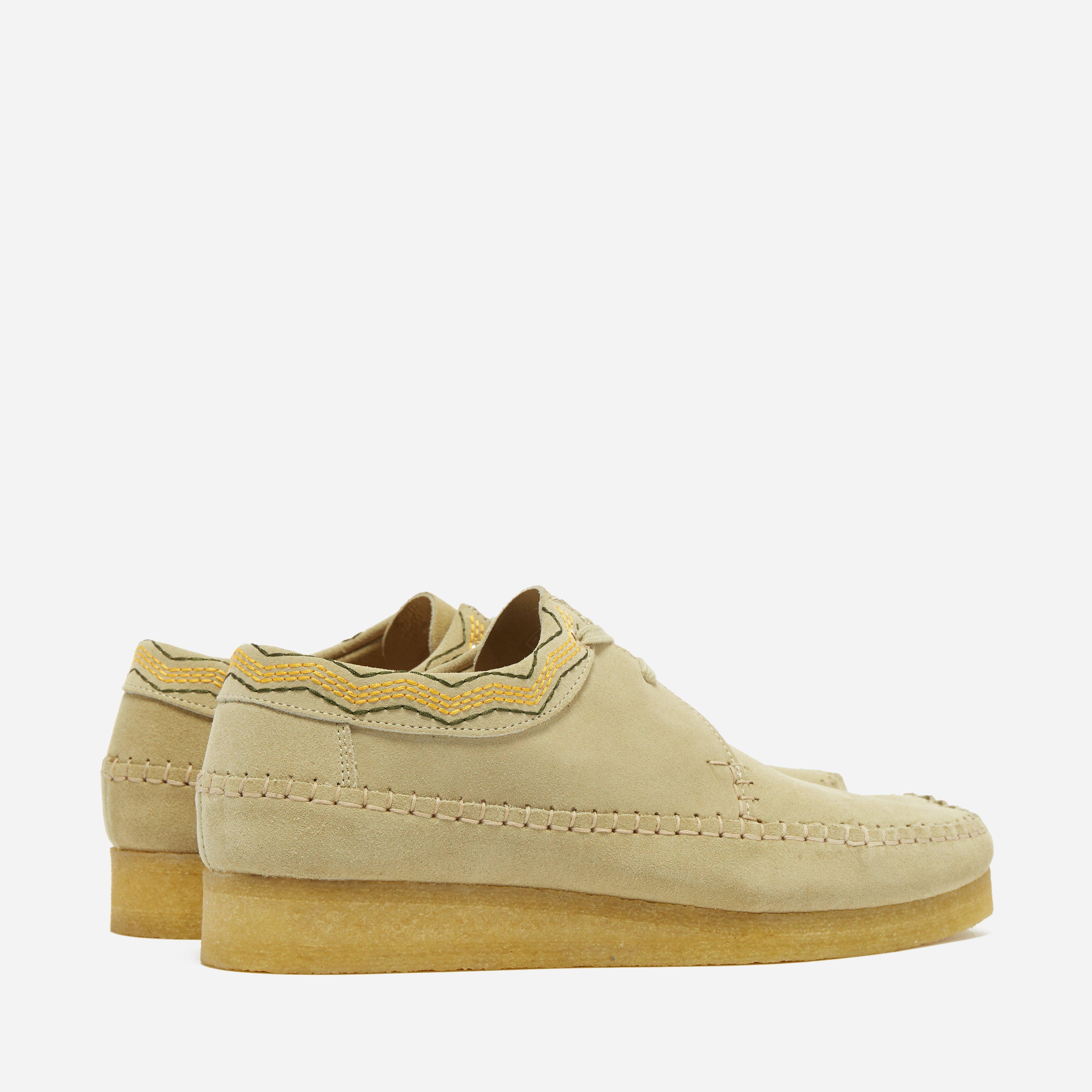 clarks weaver maple suede