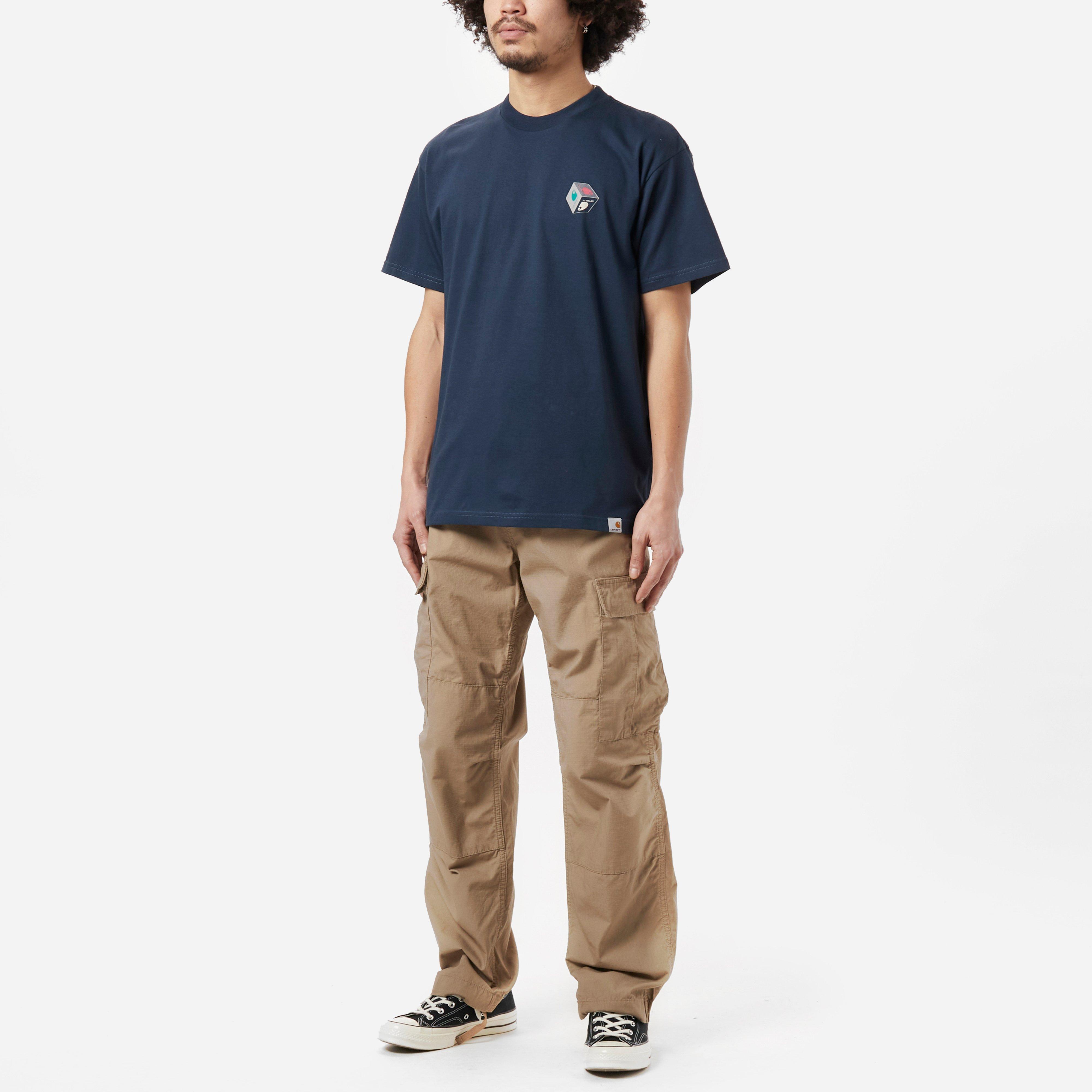 carhartt wip cargo pants beige