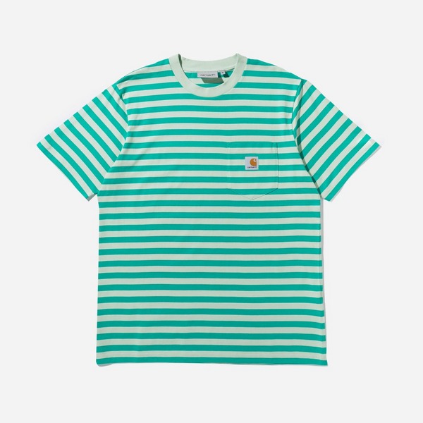 Carhartt WIP Scotty Striped Pocket T-Shirt