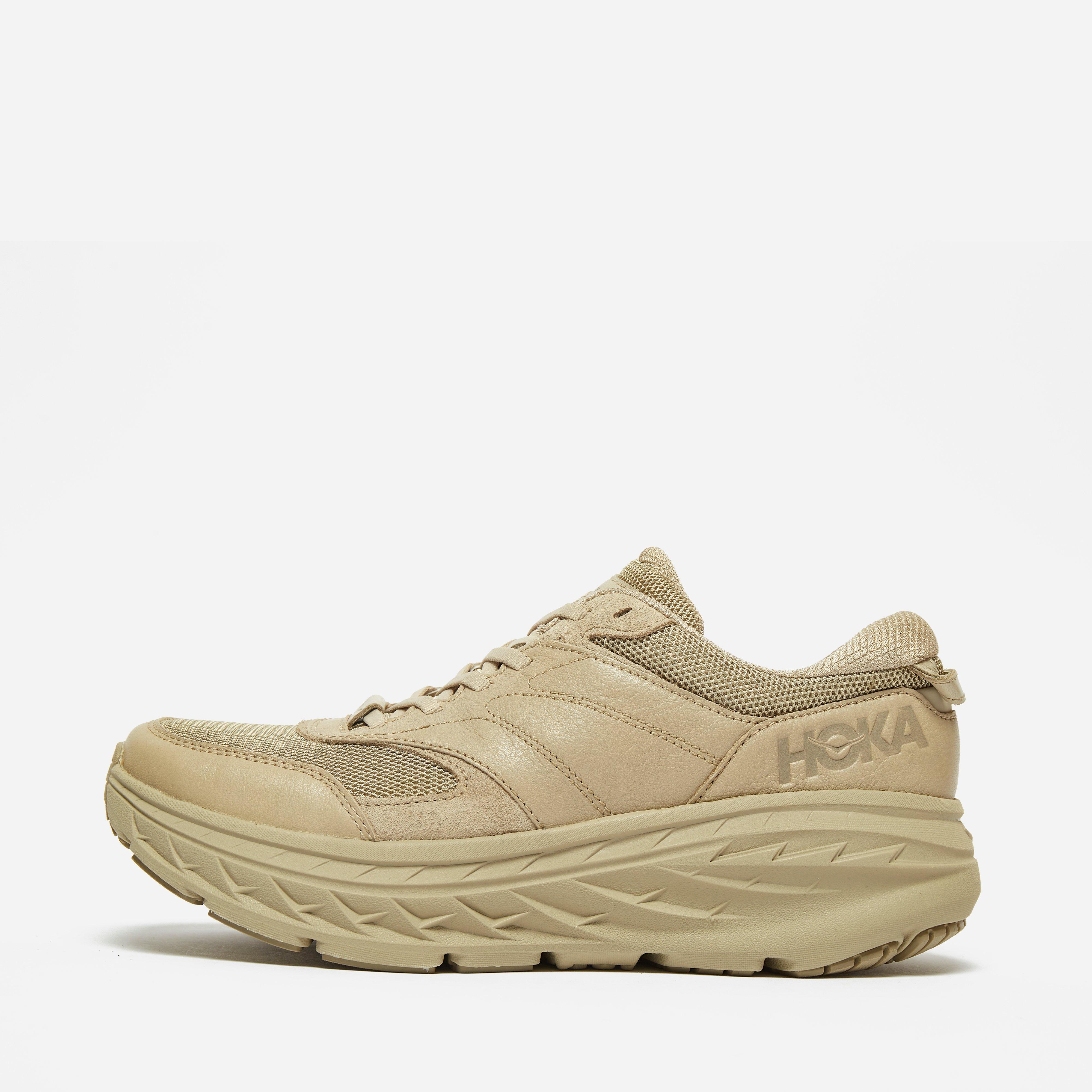 hoka one beige