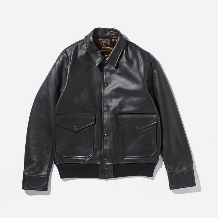 Beams Plus Military Leather Blouson Jacket