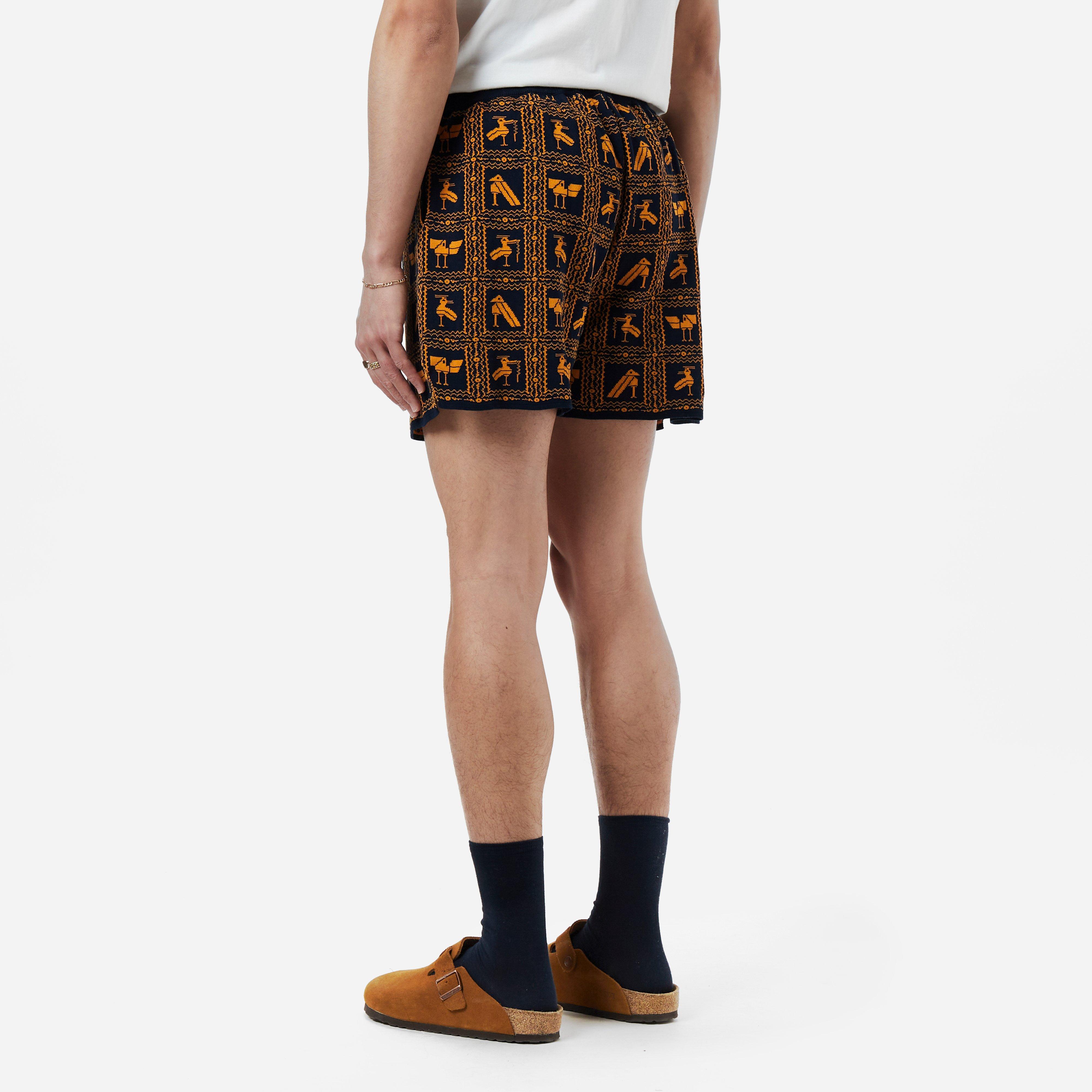 4SDESIGNS Jacquard Knit Activity Shorts