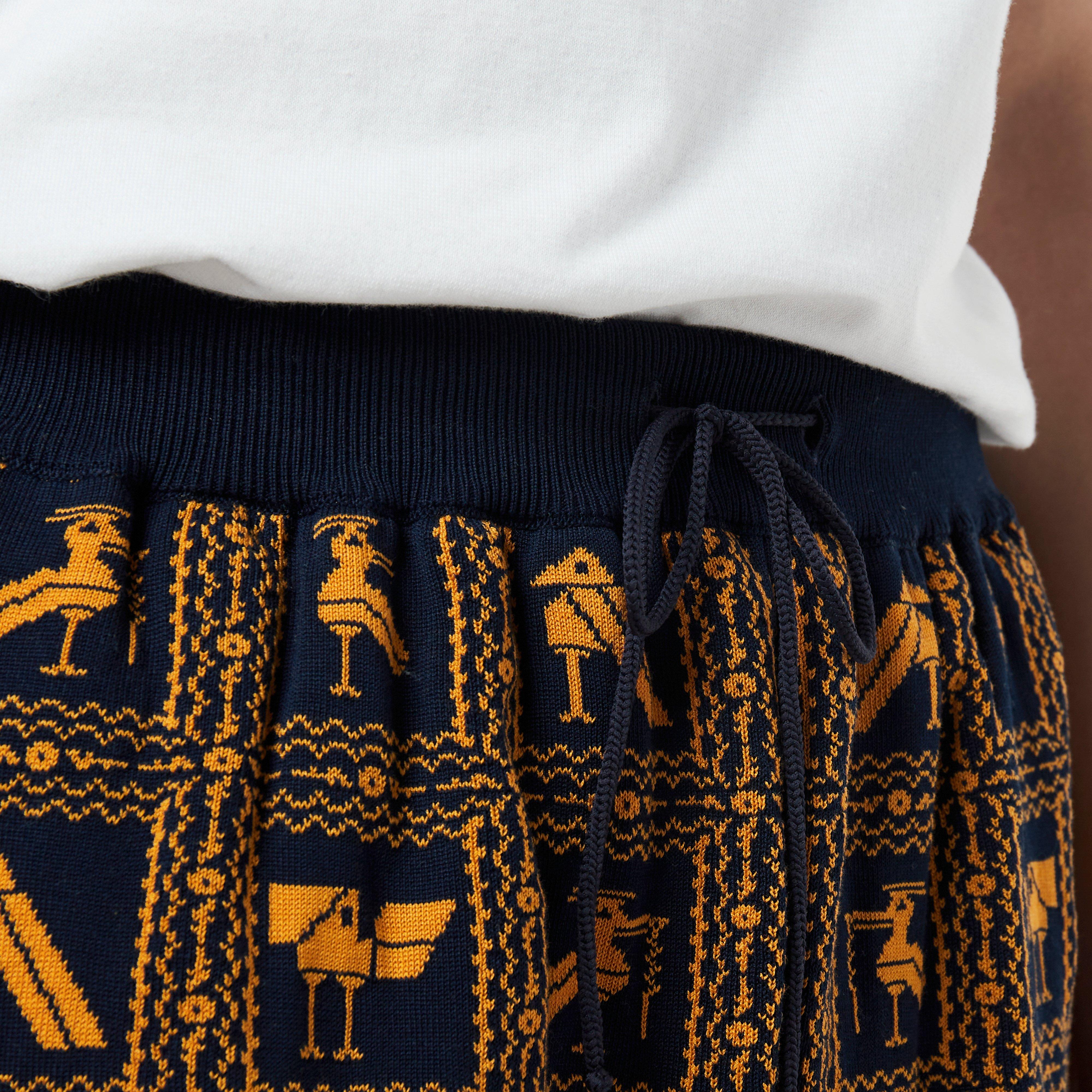 4SDESIGNS Jacquard Knit Activity Shorts