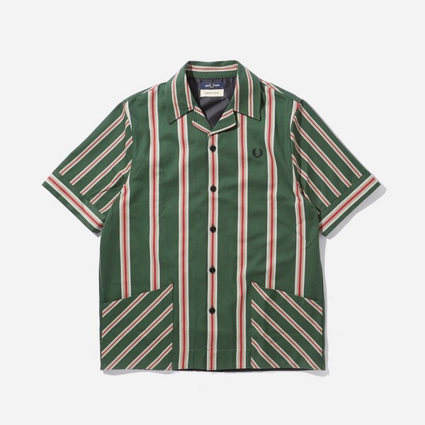Fred Perry x Nicholas Daley Vertical Stripe Shirt